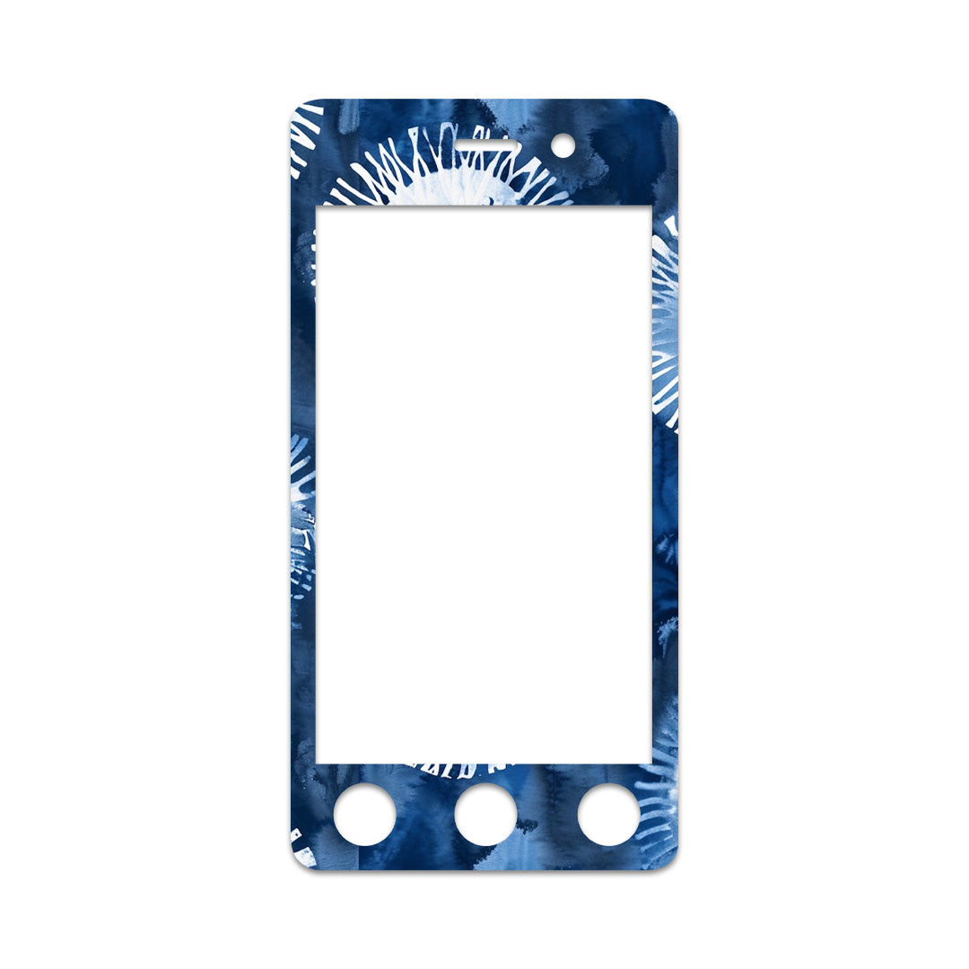Monochrome Blue Tie Dye Sticker for Omnipod DASH ® PDM – Pump Peelz