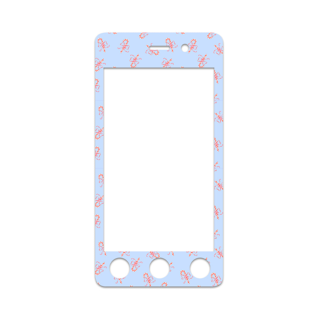 Candy Cane Lane Sticker for Omnipod DASH® PDM – Pump Peelz