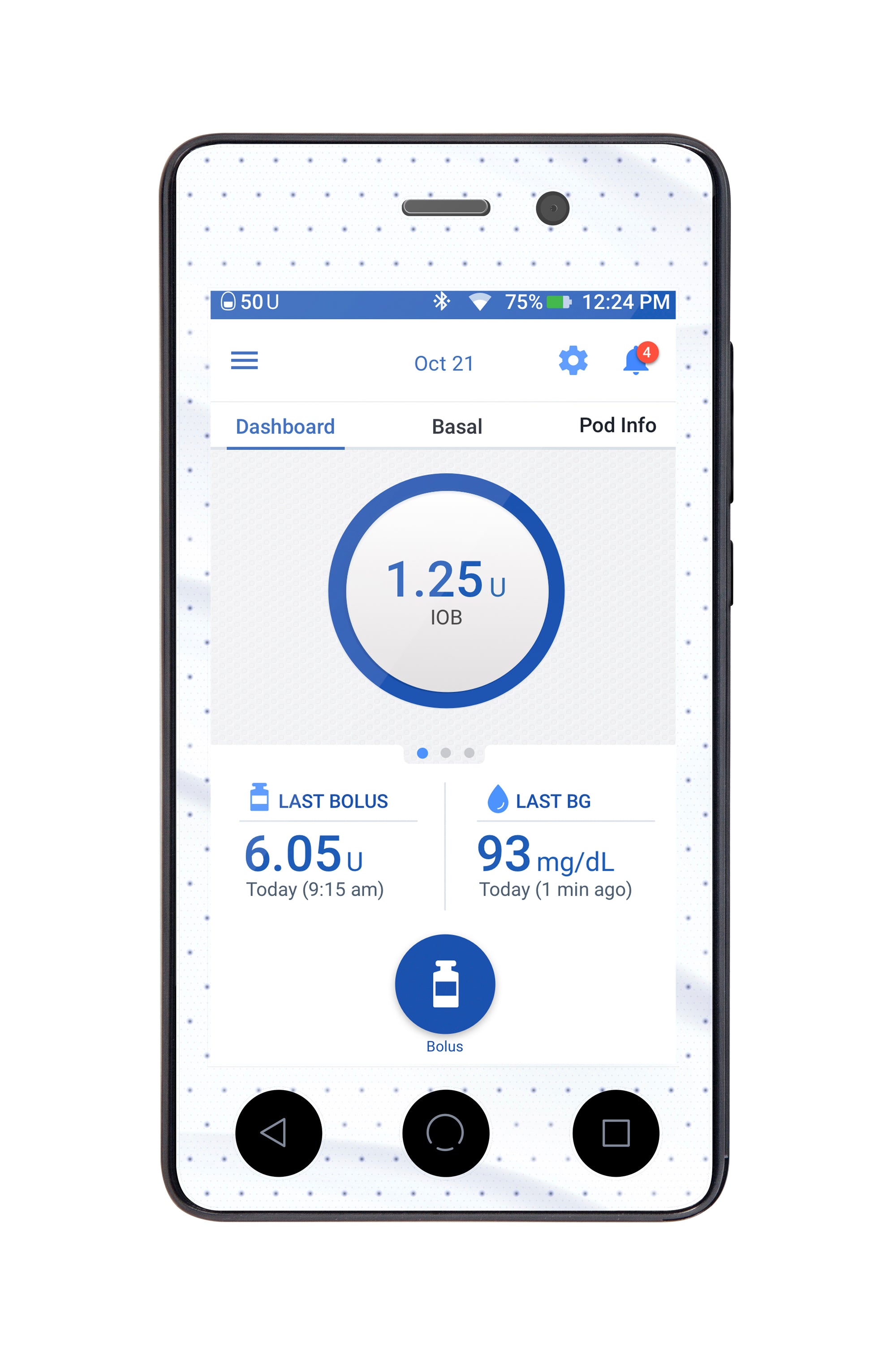 Clean Grip Sticker for Omnipod DASH® PDM – Pump Peelz