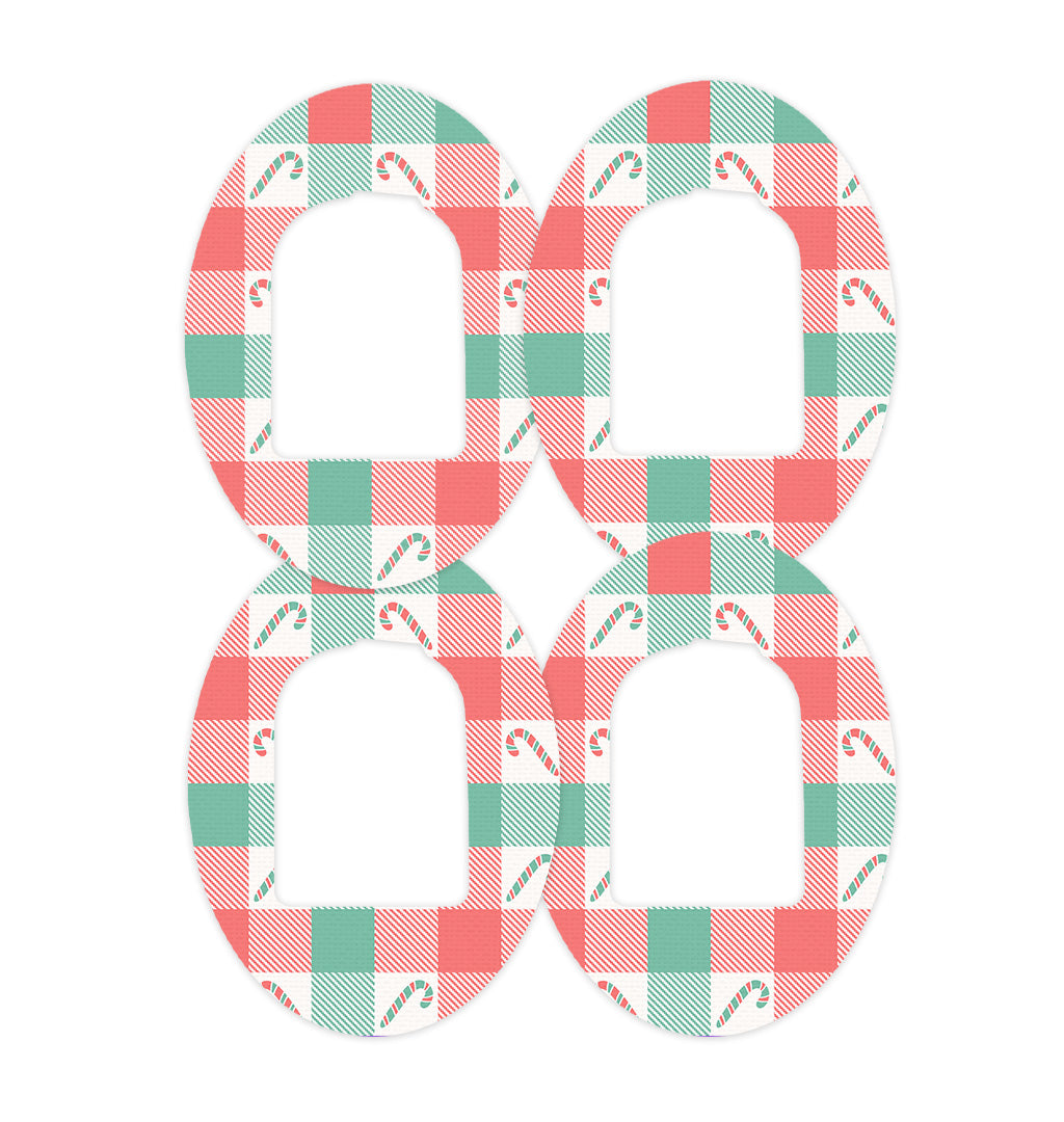 Peppermint Plaid Pod Patch Tape - Pump Peelz