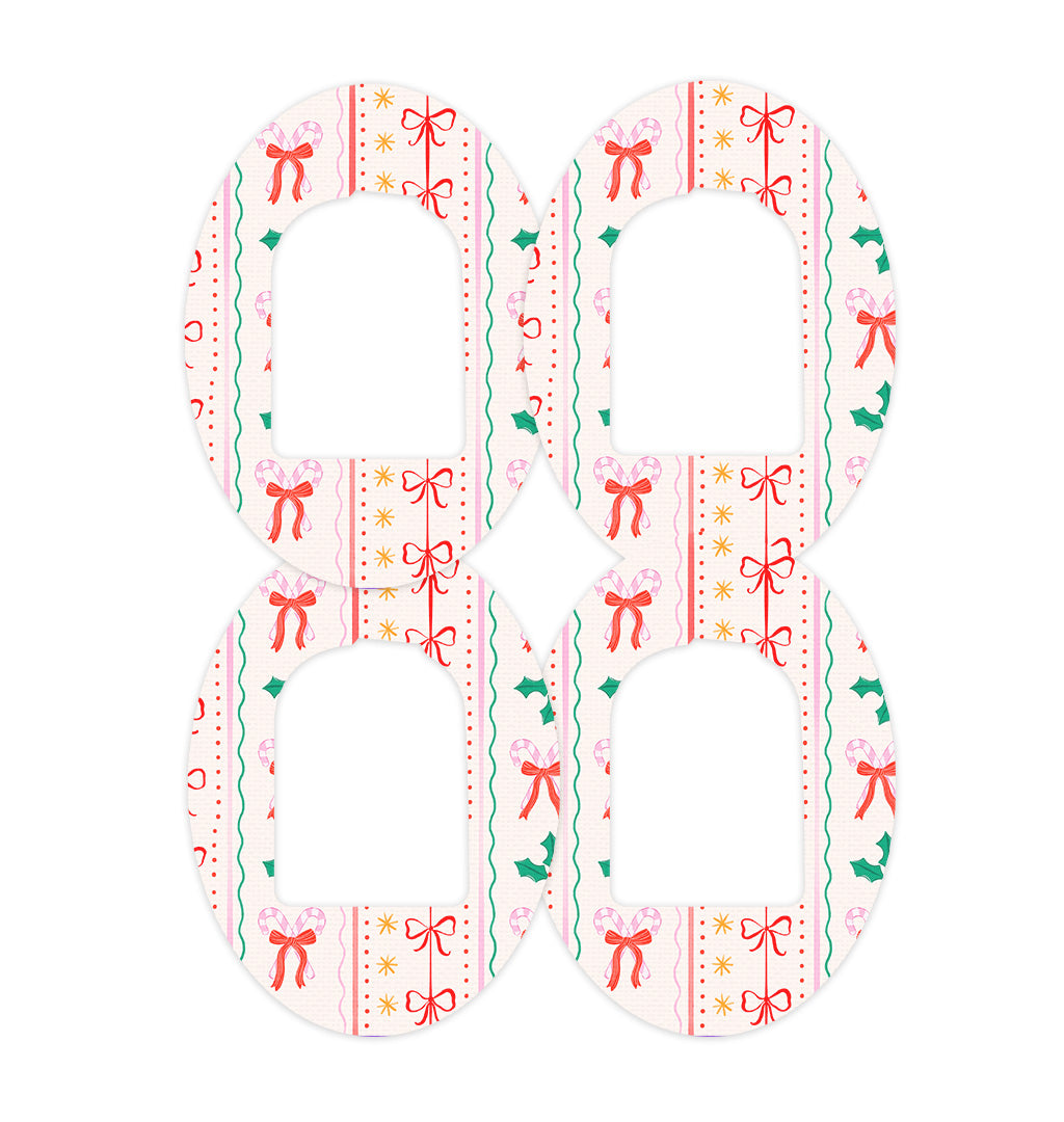 Holly Jolly Ribbon Pod Patch Tape - Pump Peelz