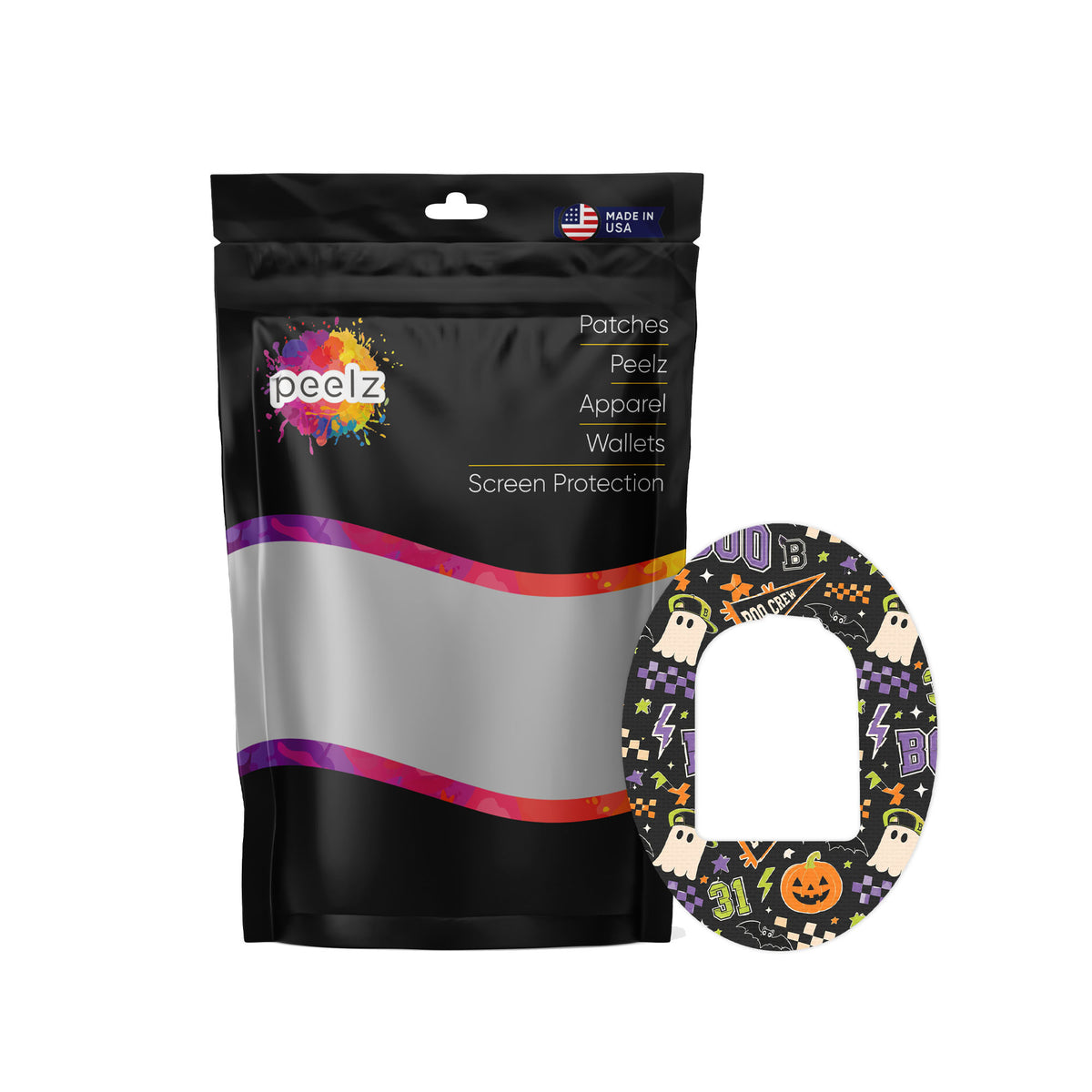 Boo Crew Varsity Pod Patch Tape - Pump Peelz