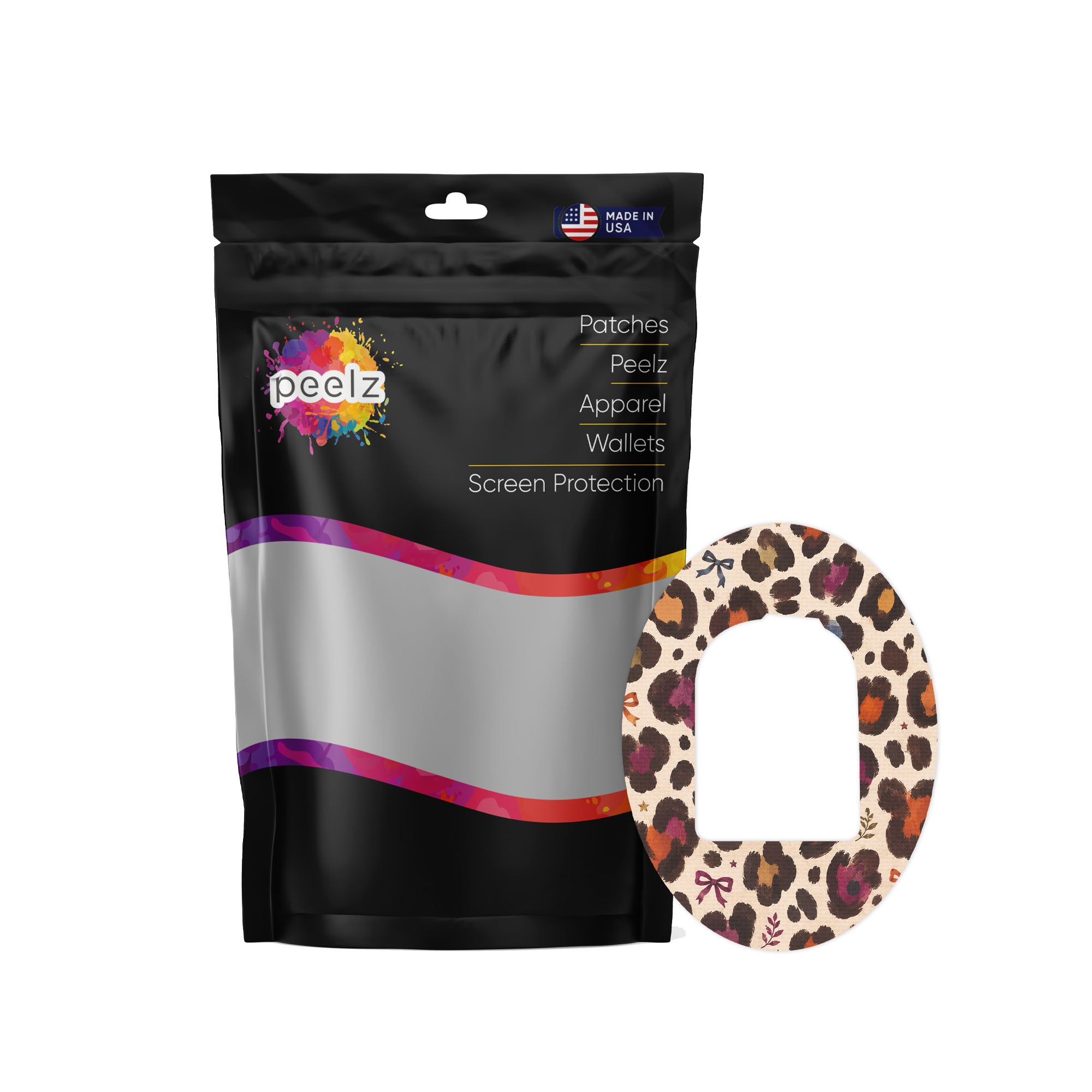Boho Leopard Pod Patch Tape - Pump Peelz
