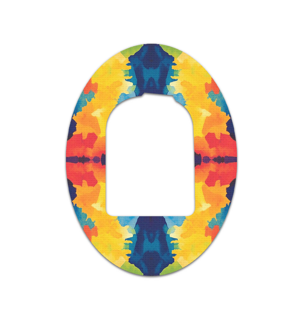Bright Tie Dye Pod Patch Tape - Pump Peelz