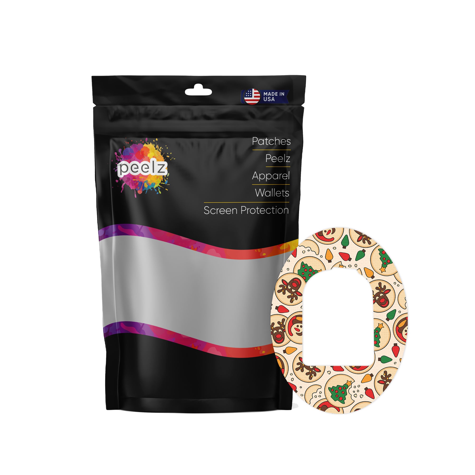 Santa's Cookies Pod Patch Tape - Pump Peelz