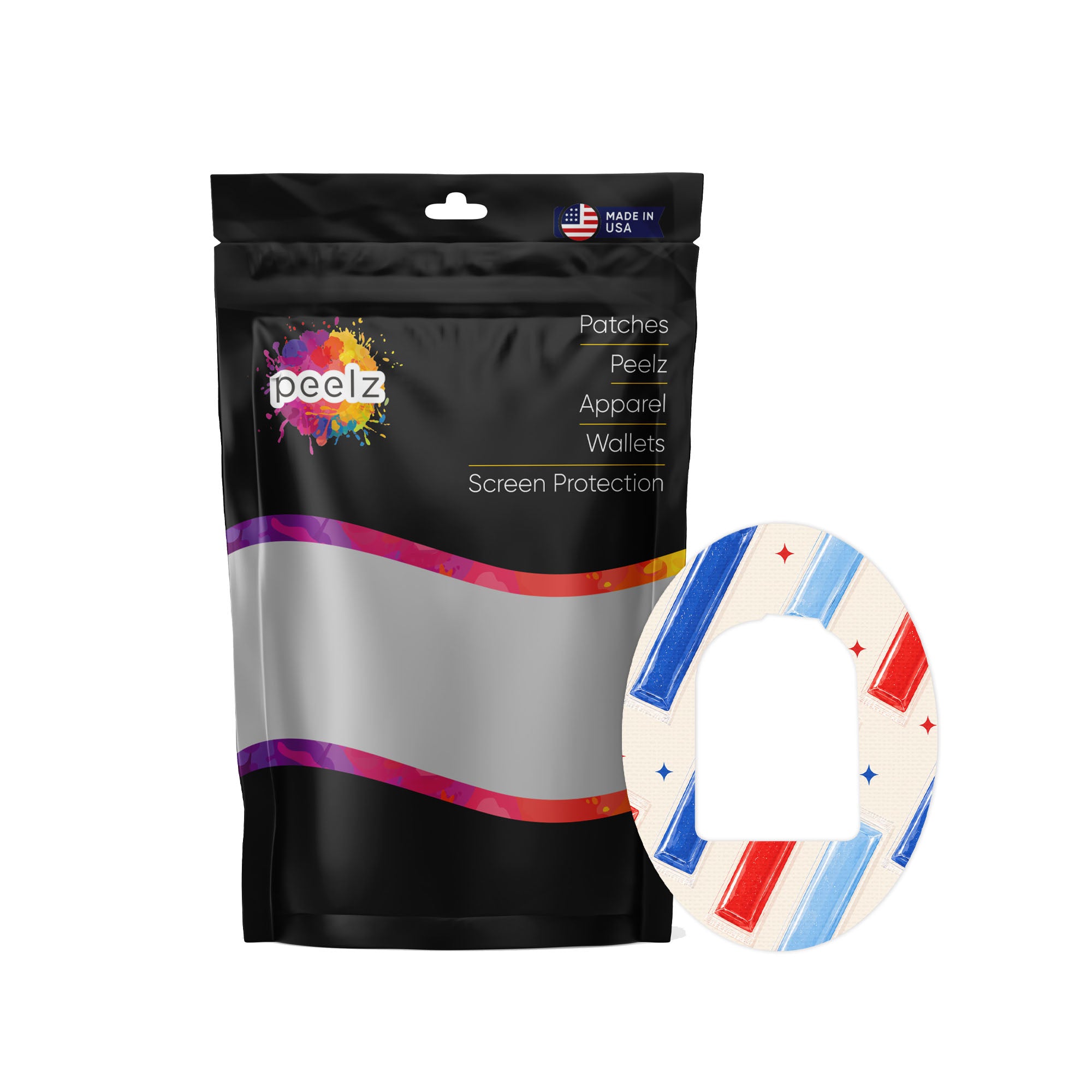 Freeze Pop Pod Patch Tape - Pump Peelz