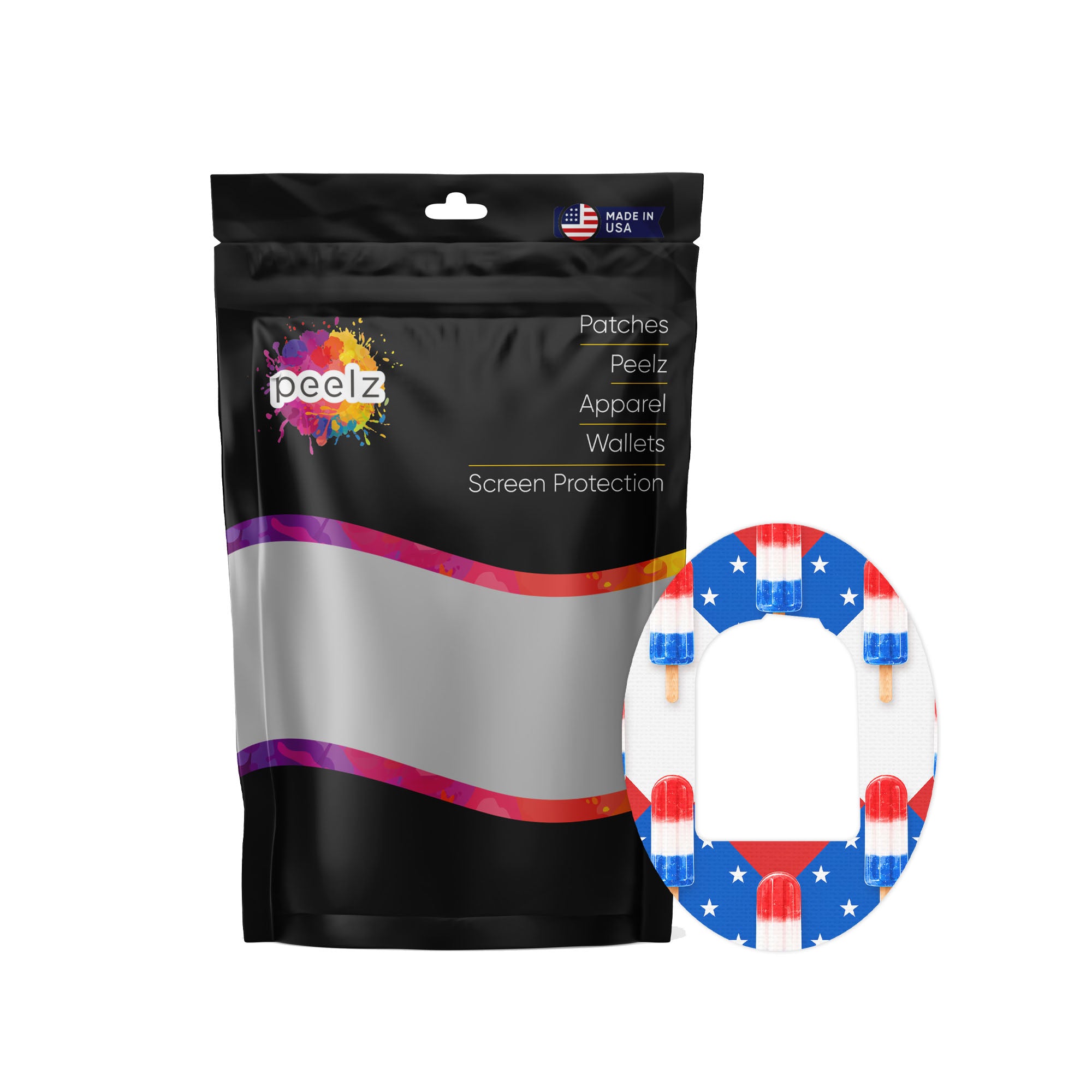 Firecracker Pops Pod Patch Tape - Pump Peelz
