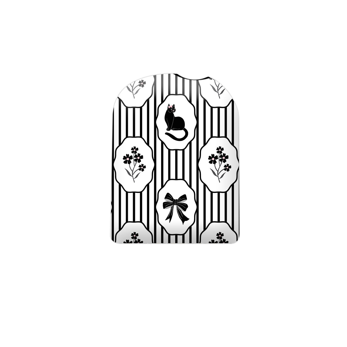 Midnight Cat Pod Sticker - Pump Peelz