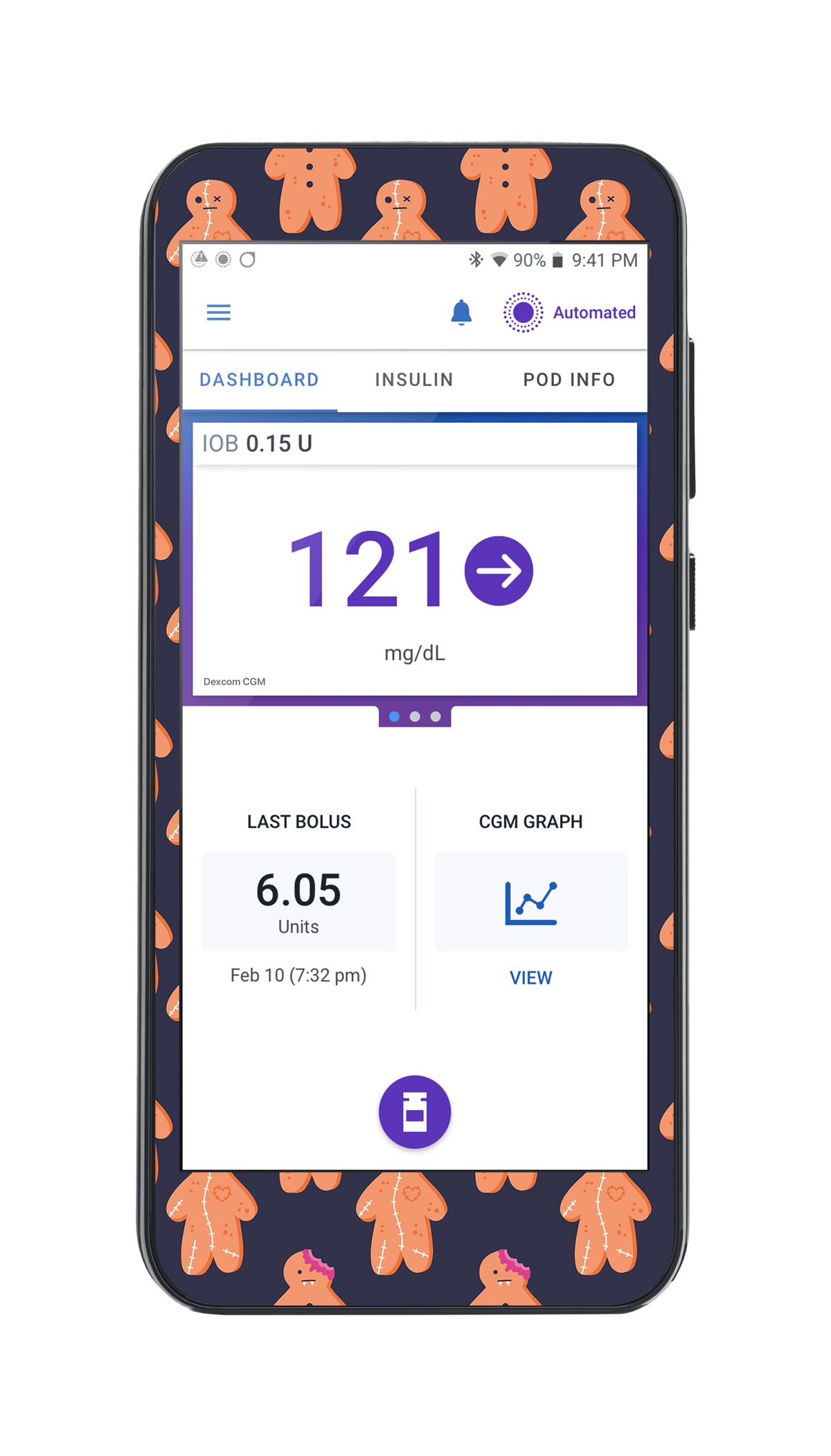 Zombie Cookies Sticker for Omnipod® 5 Controller – Pump Peelz