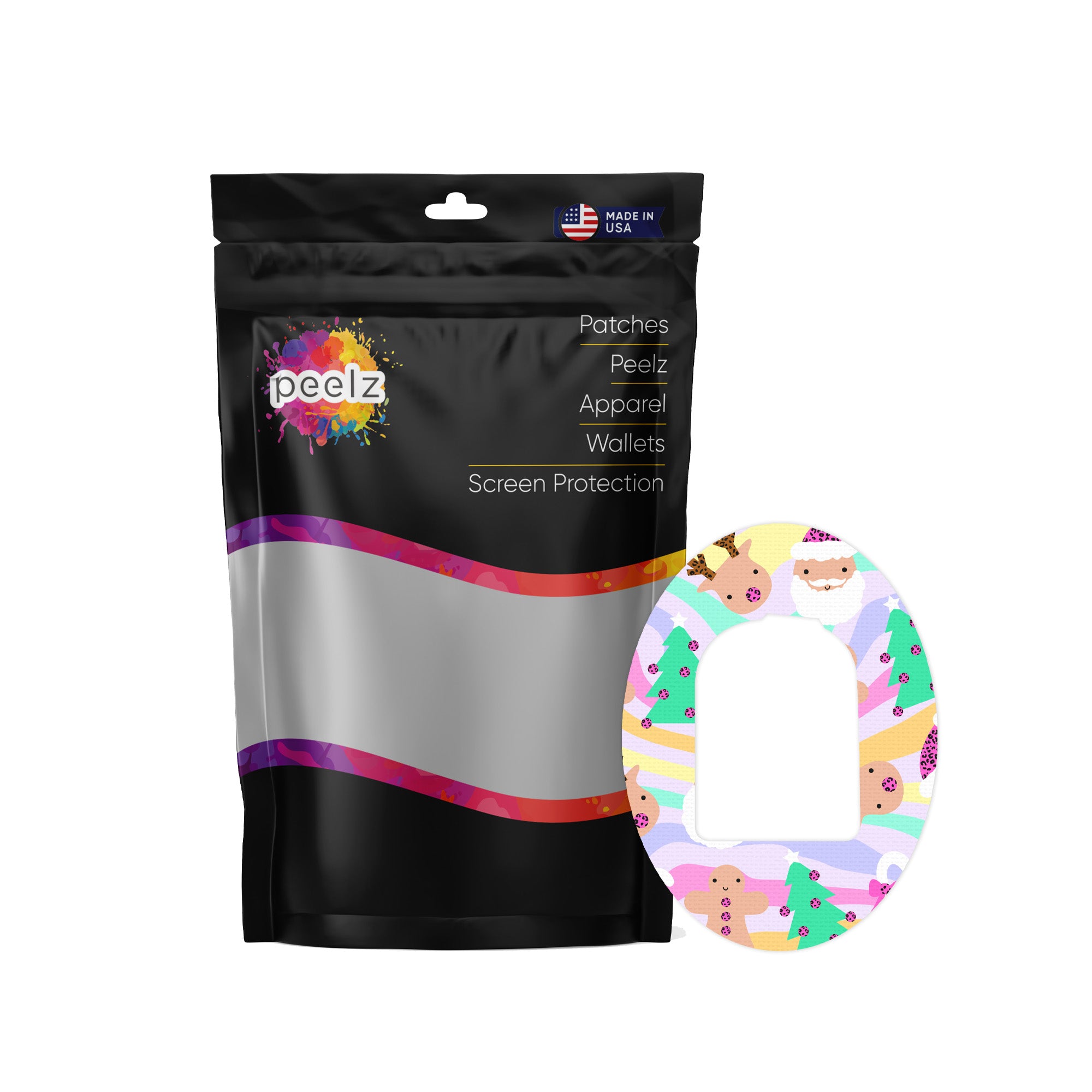 Christmas Pastel Pod Patch Tape - Pump Peelz