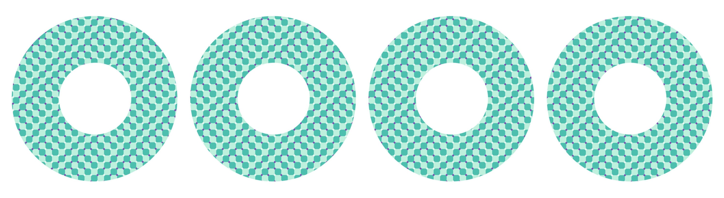 Optical Illusion Patch Tape Designed for the FreeStyle Libre 2-Pump Peelz