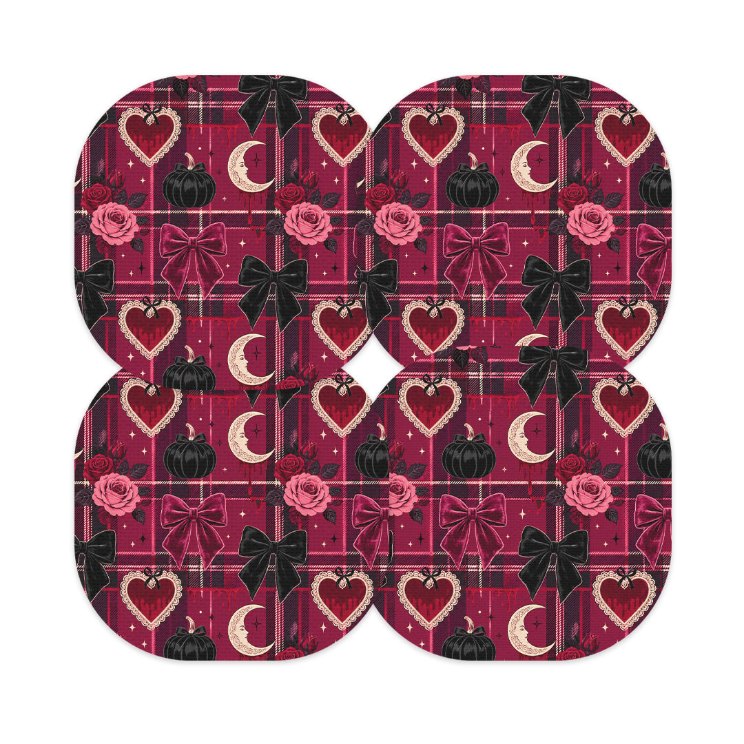 Gothic Sweetheart Plaid Overpatch Tape - Pump Peelz