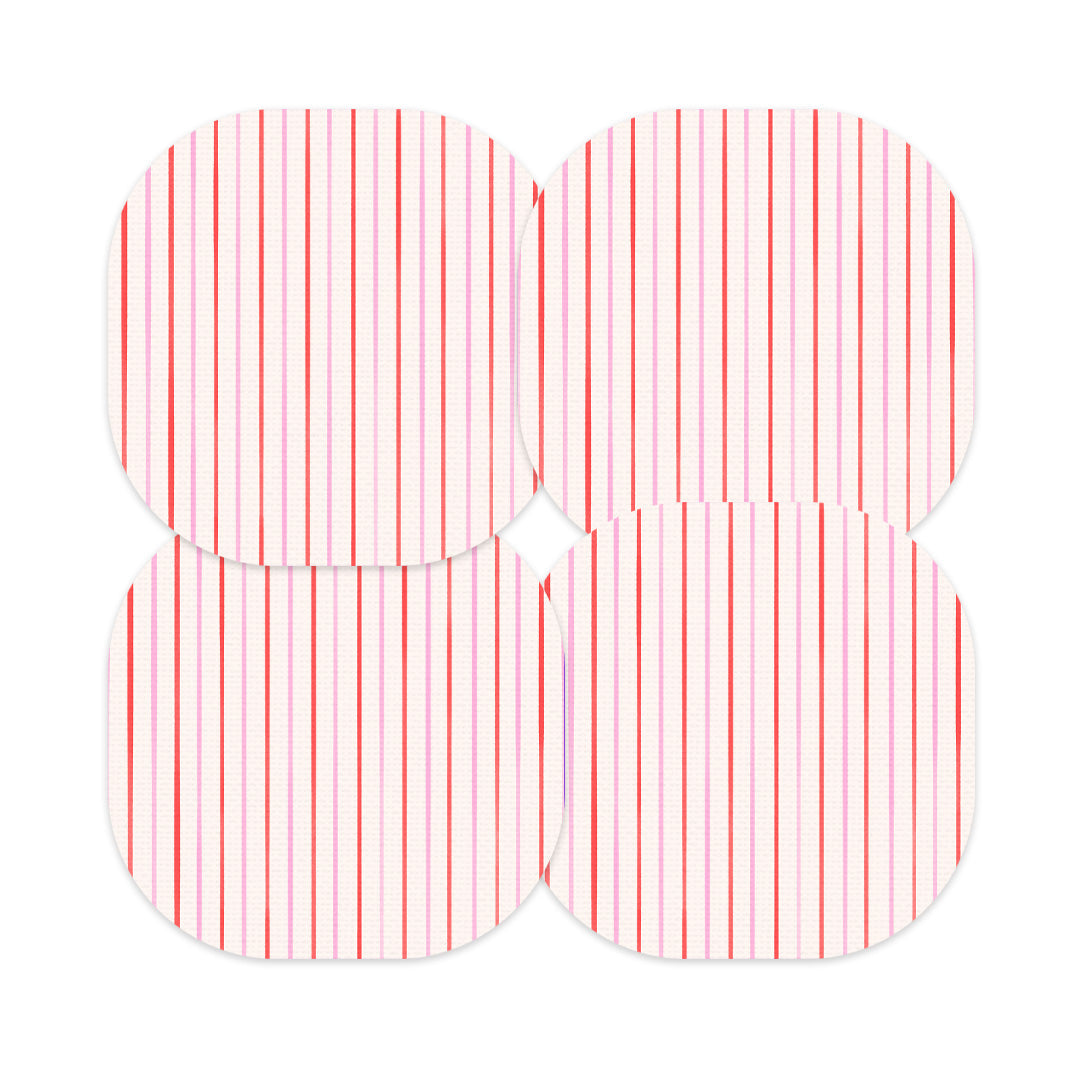 Peppermint Stripes Overpatch Tape - Pump Peelz