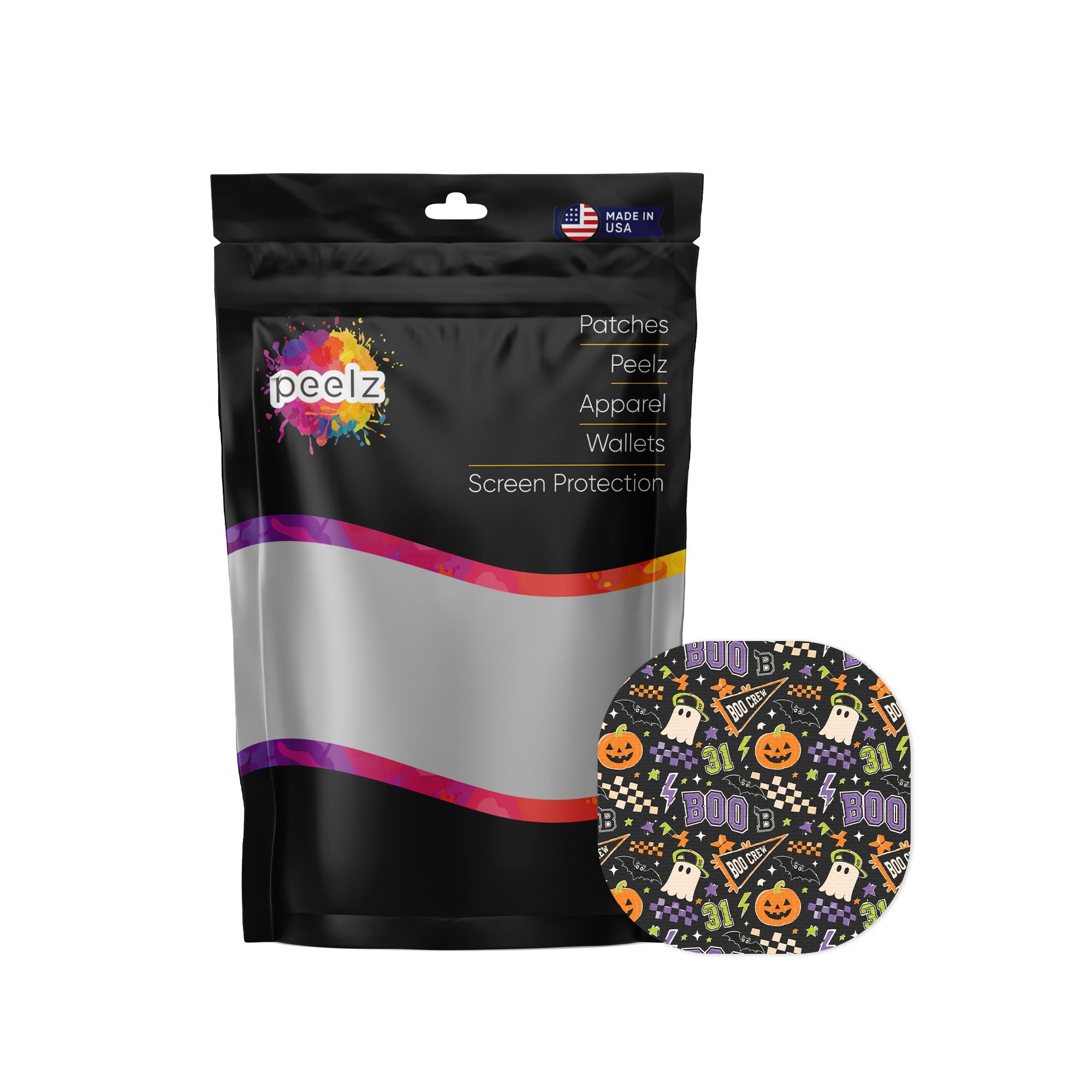 Boo Crew Varsity Overpatch Tape - Pump Peelz