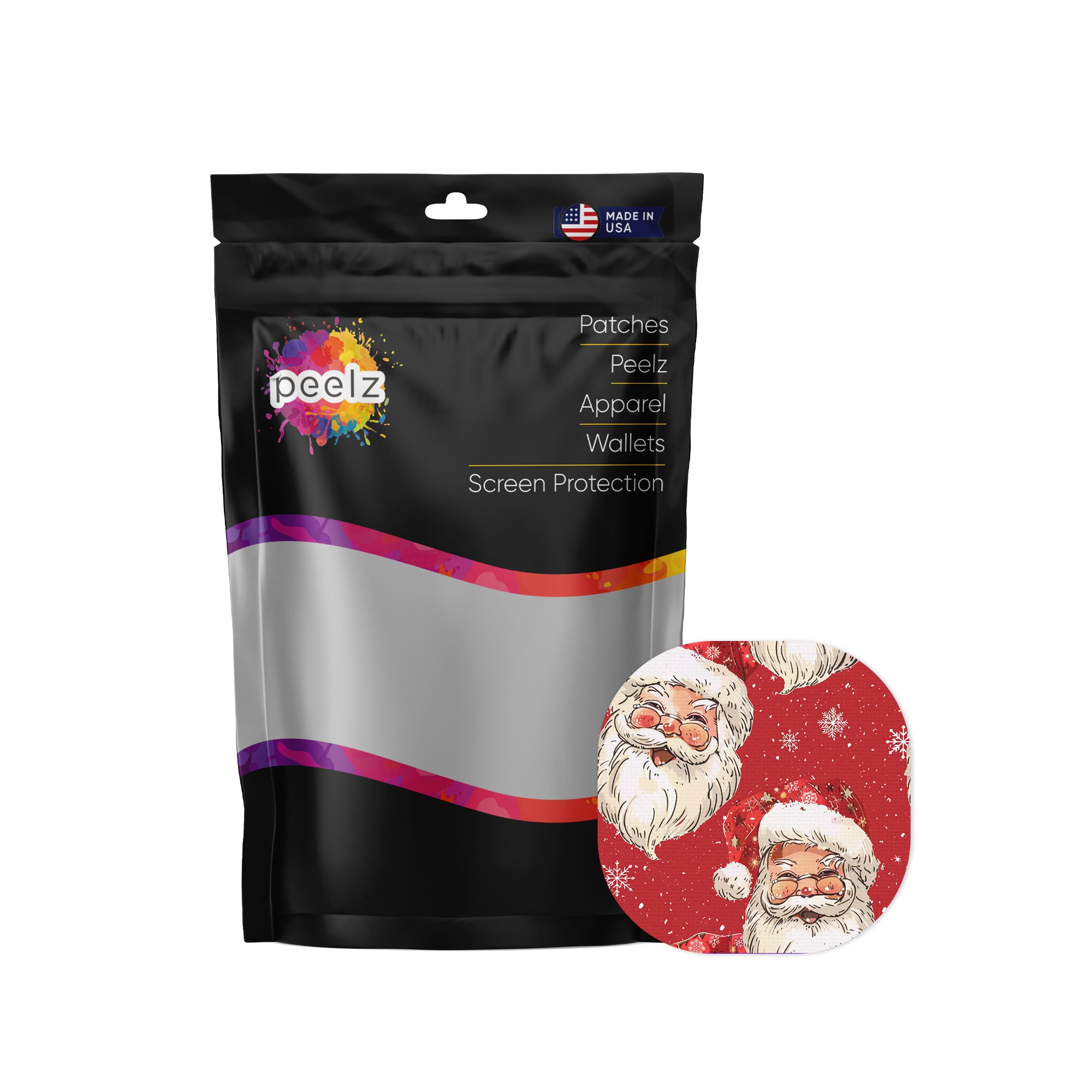 Jolly Old Saint Nick Overpatch Tape - Pump Peelz