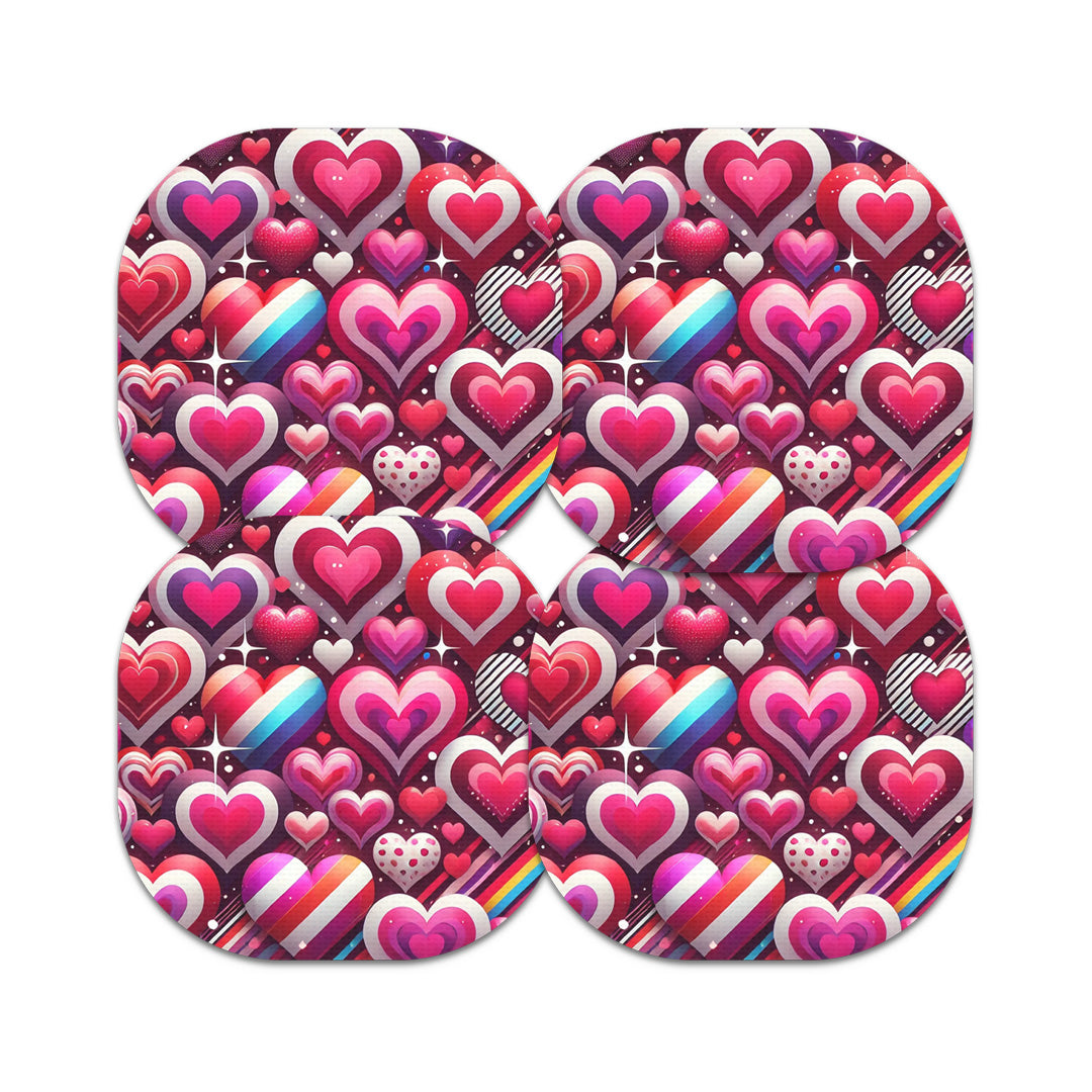 Sparkly Hearts Overpatch Tape - Pump Peelz