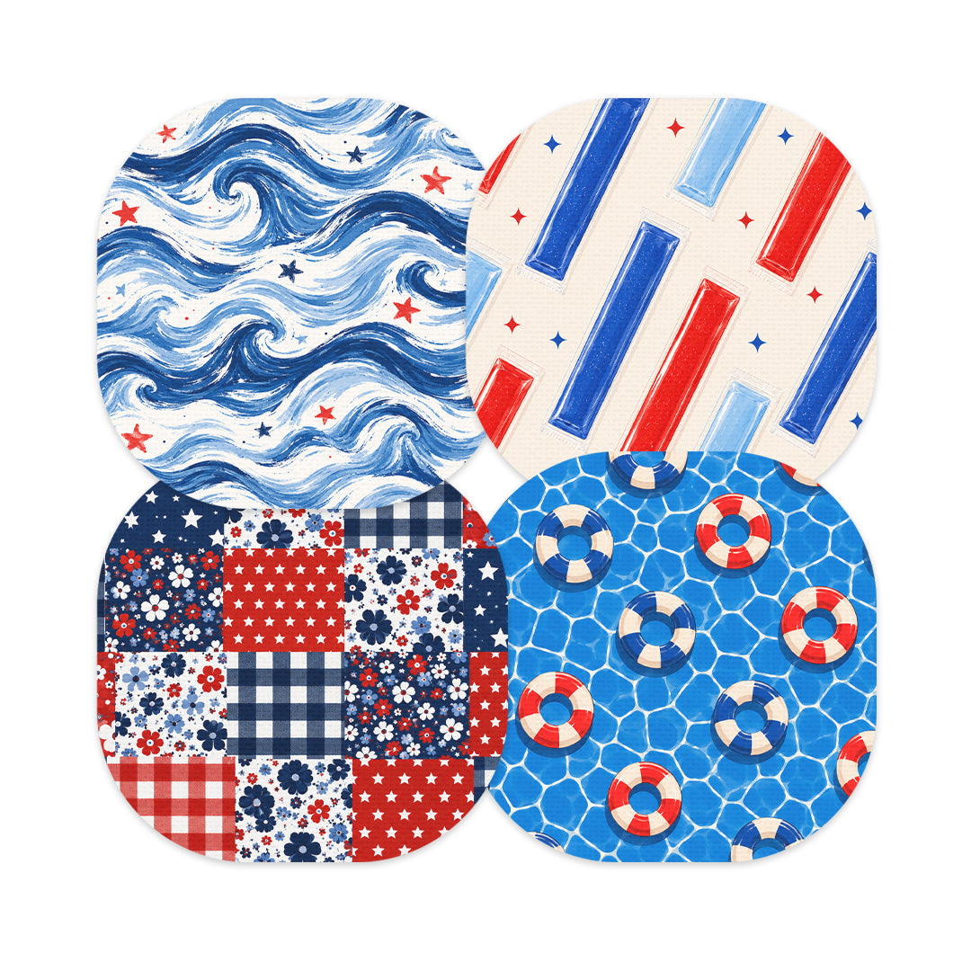 Summer Collection Variety A Pack Overpatch Tape - Pump Peelz