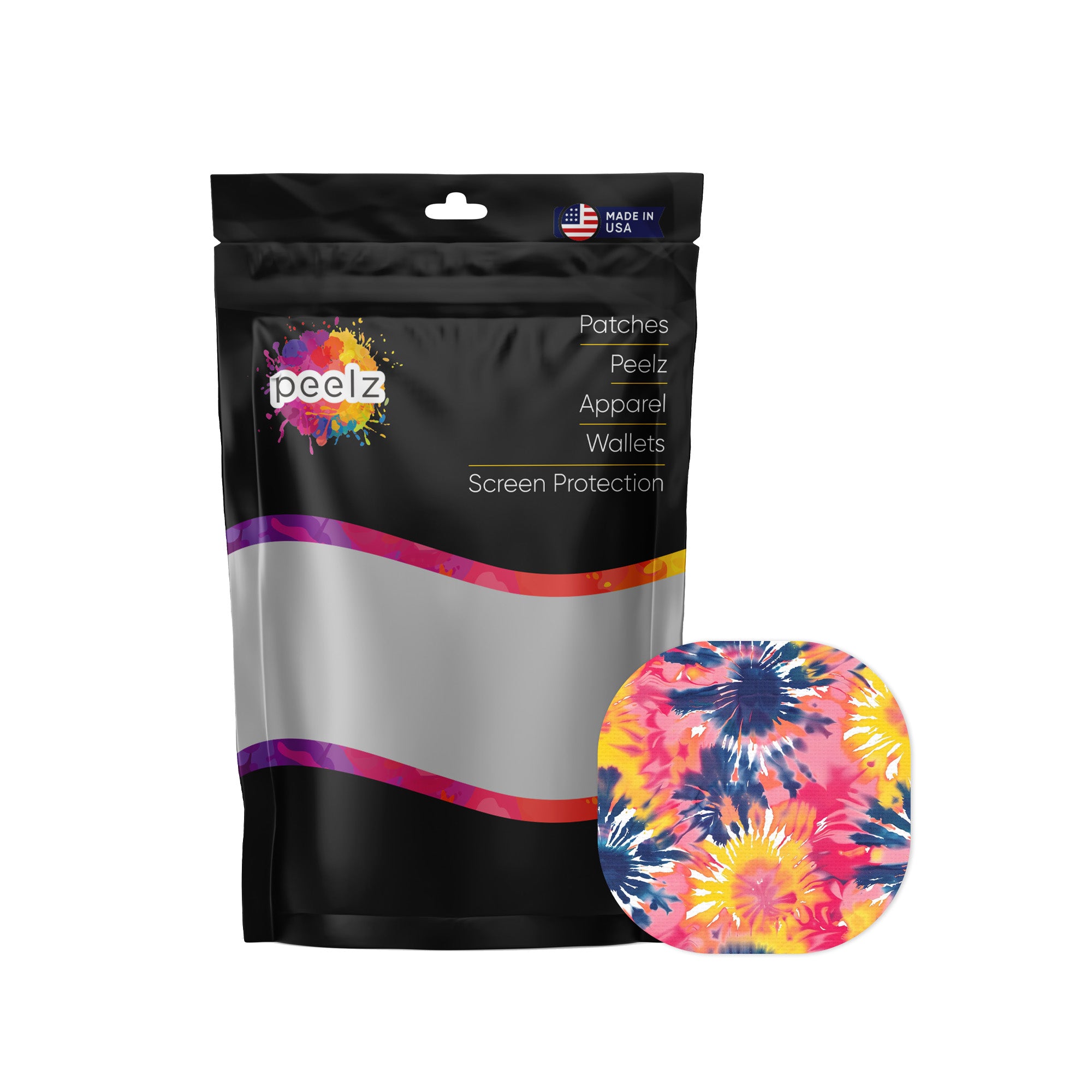 Summer Tie Dye Overpatch Tape - Pump Peelz