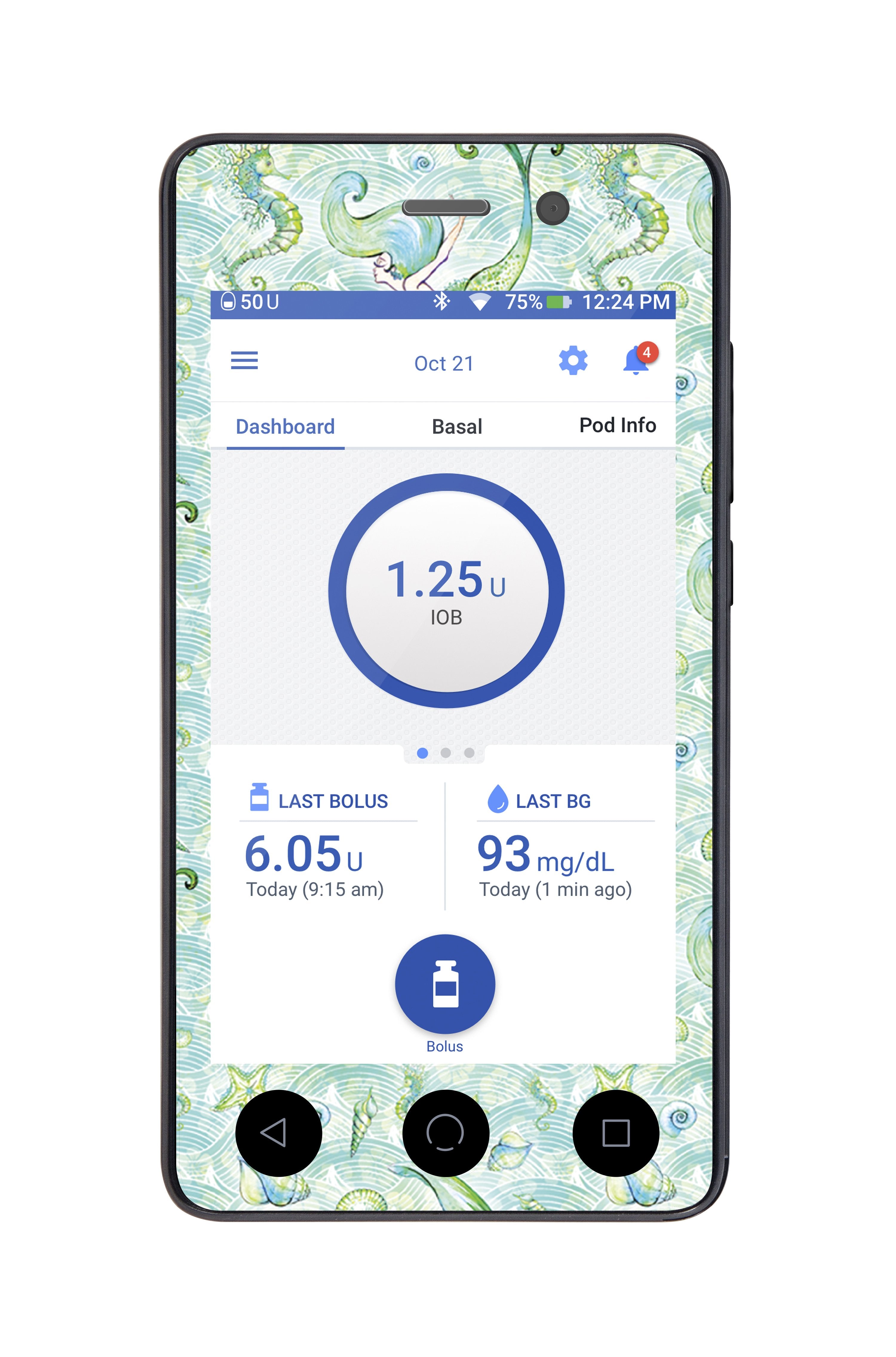 Pastel Mermaids OmniPod DASH™ - Pump Peelz