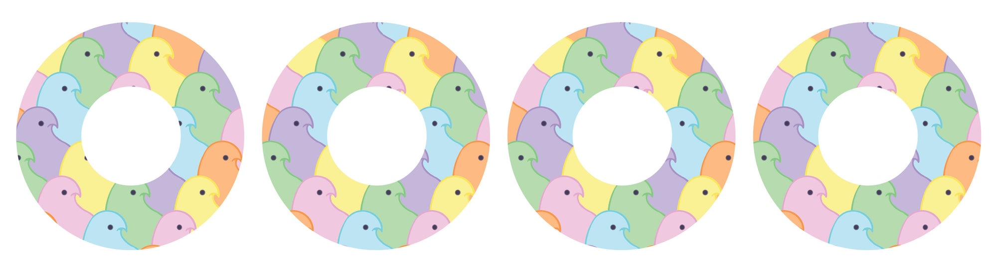 Peepin' It Real Patch+ Tape Designed for the FreeStyle Libre 2 - Pump Peelz