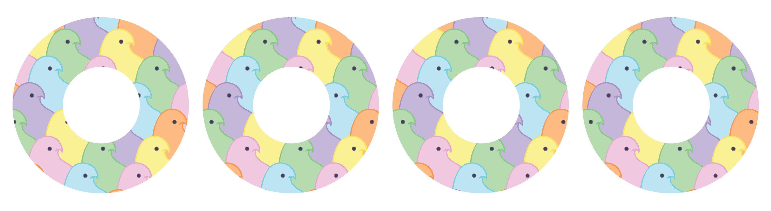 Peepin' It Real Patch+ Tape Designed for the FreeStyle Libre 2 - Pump Peelz