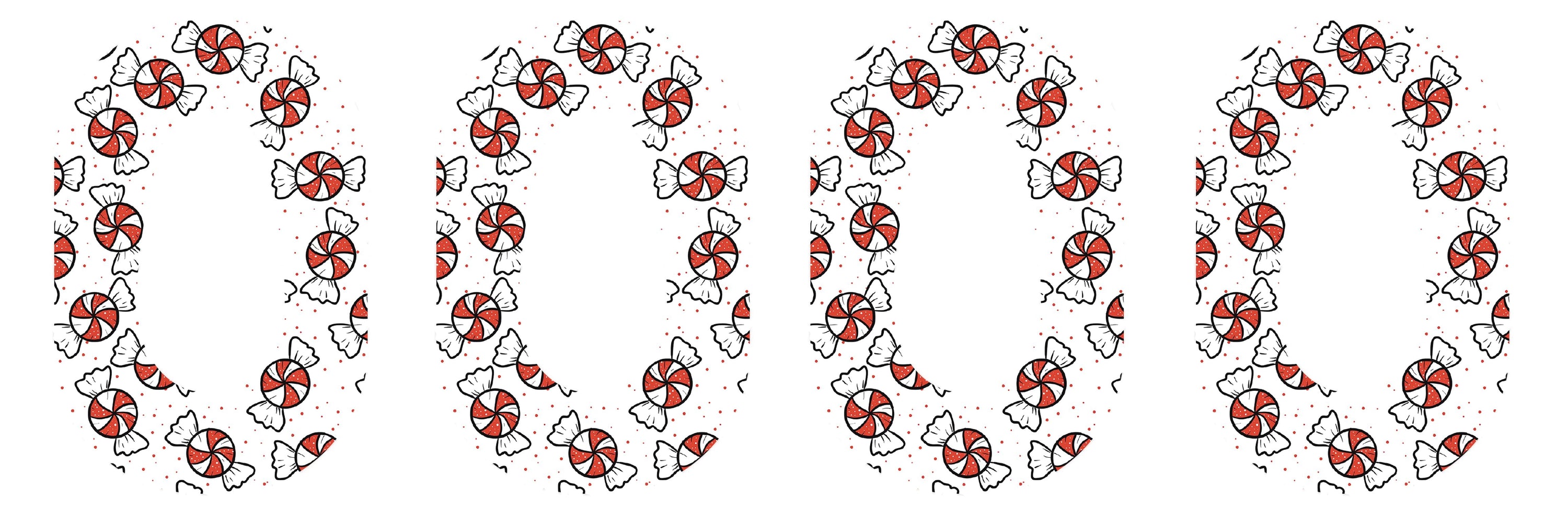 Peppermints Patch Tape Designed for the DEXCOM G6-Pump Peelz