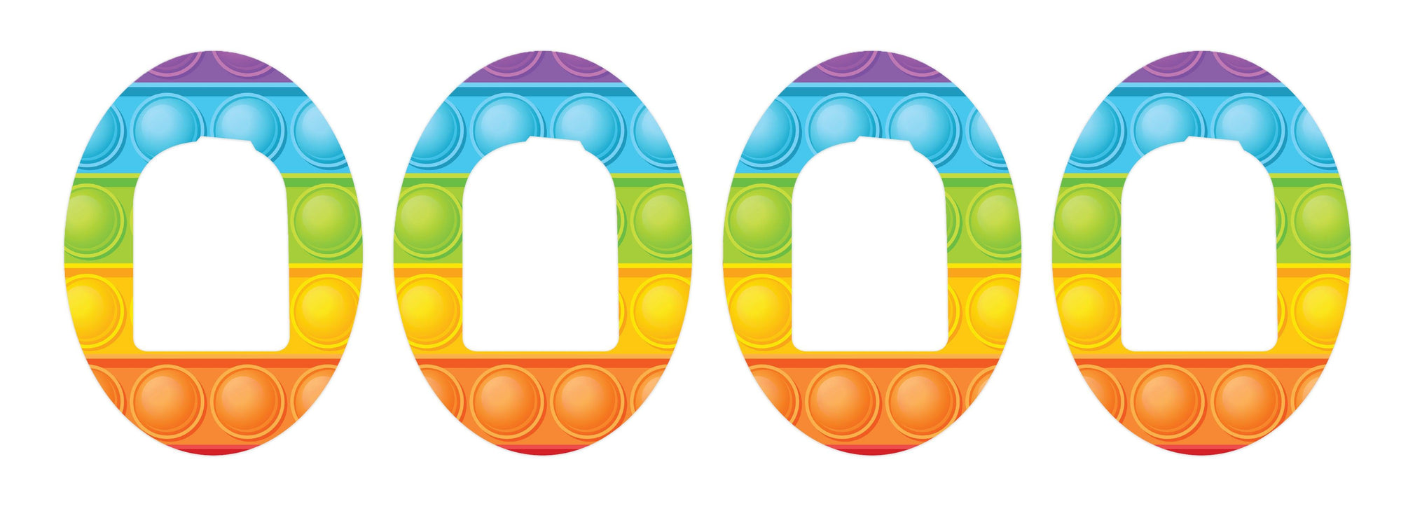 Pop It Patch+ Omnipod Tape 4-Pack