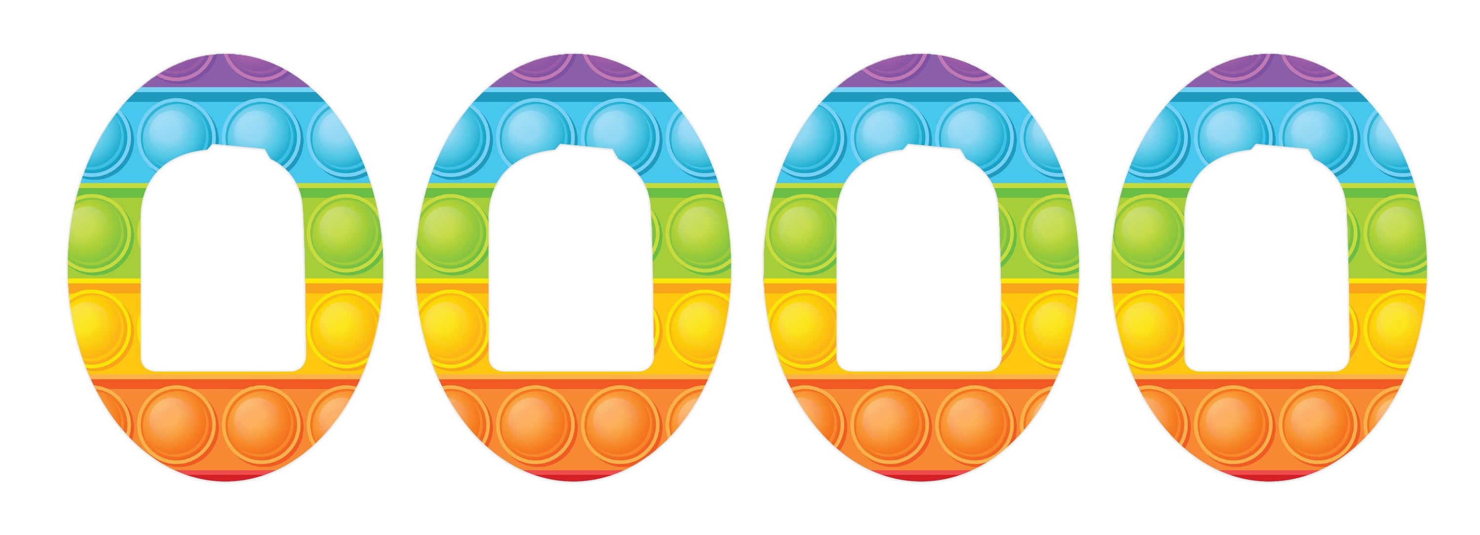 Pop It Patch+ Omnipod Tape 4-Pack