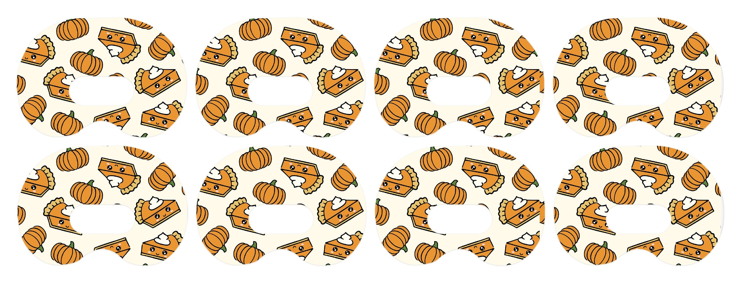 Pumpkin Pie Patch Medtronic CGM Tape-Pump Peelz