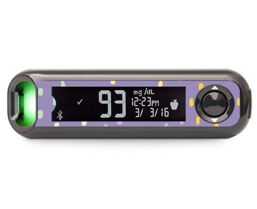 Purple Pastel Bayer Contour© Next One Glucometer | Pump Peelz