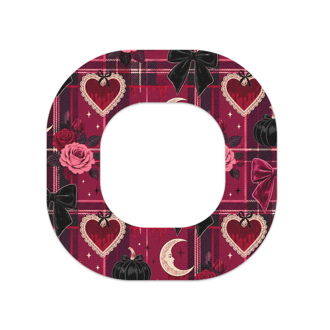 Gothic Sweetheart Plaid Simplera Patch Tape - Pump Peelz
