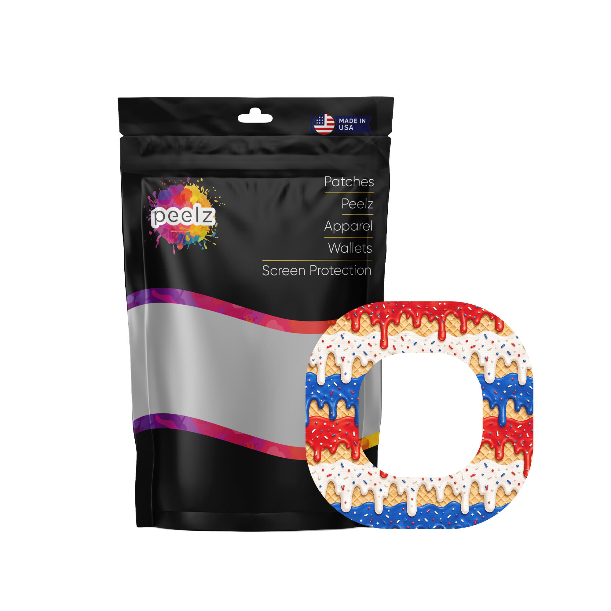 Patriotic Melt Simplera Patch Tape - Pump Peelz