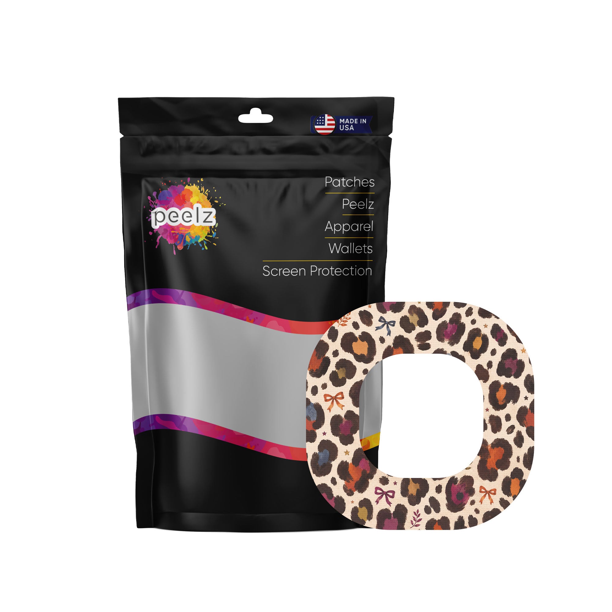 Boho Leopard Simplera Patch Tape - Pump Peelz