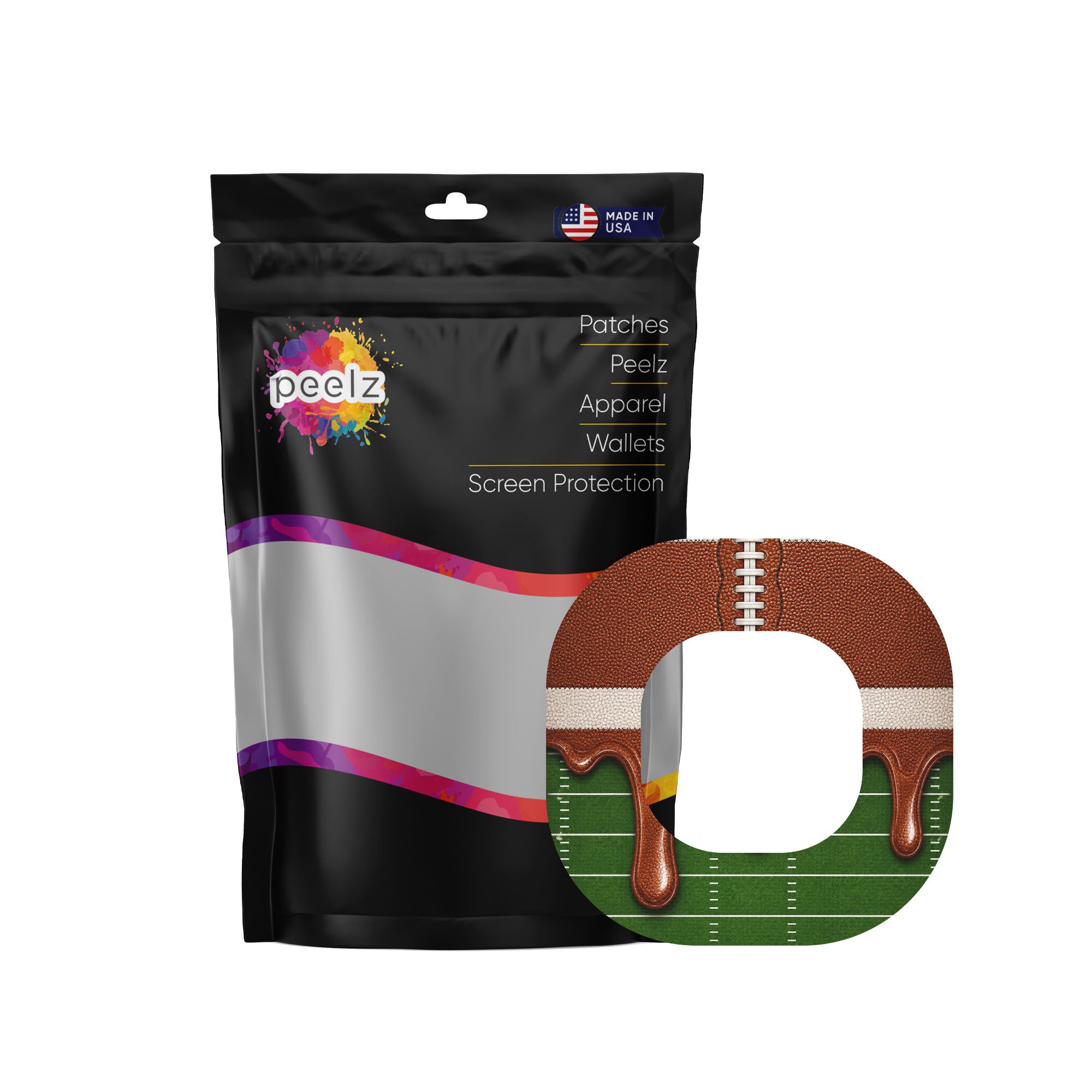 End Zone Melt Simplera Patch Tape - Pump Peelz