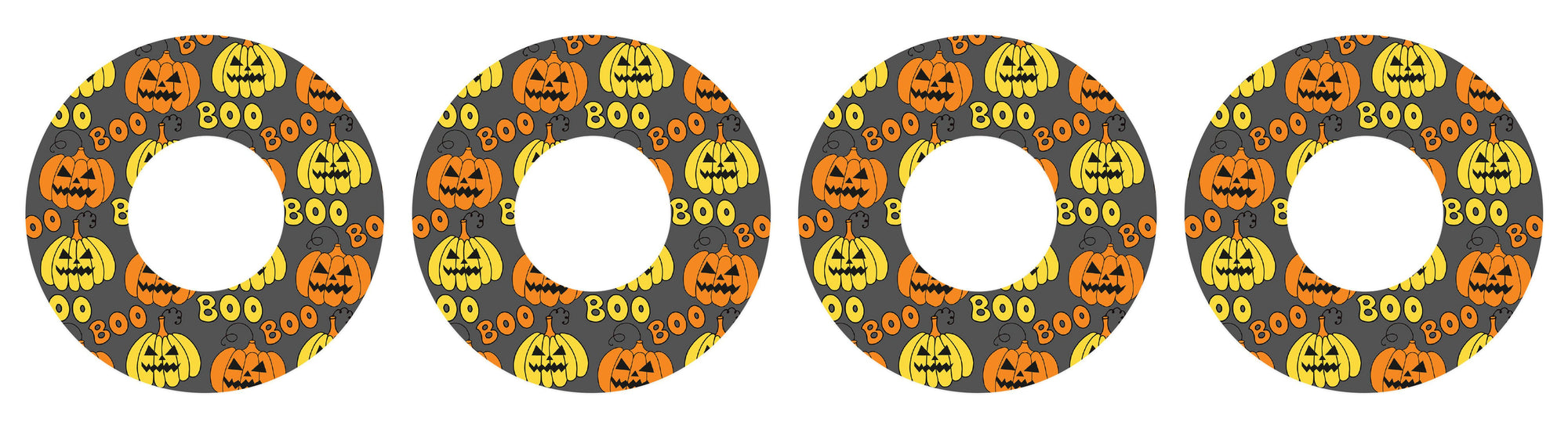 Spooked Patch Tape Designed for the FreeStyle Libre 2-Pump Peelz