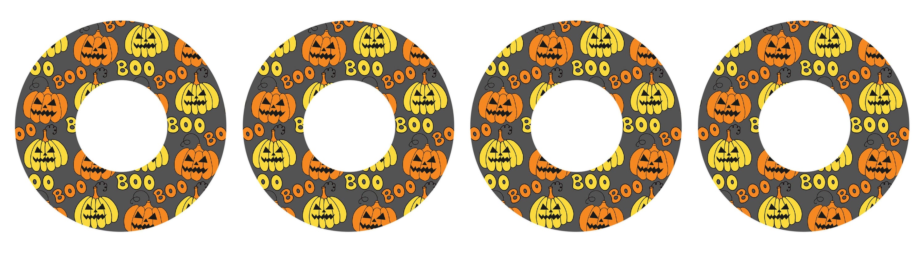 Spooked Patch Tape Designed for the FreeStyle Libre 2-Pump Peelz