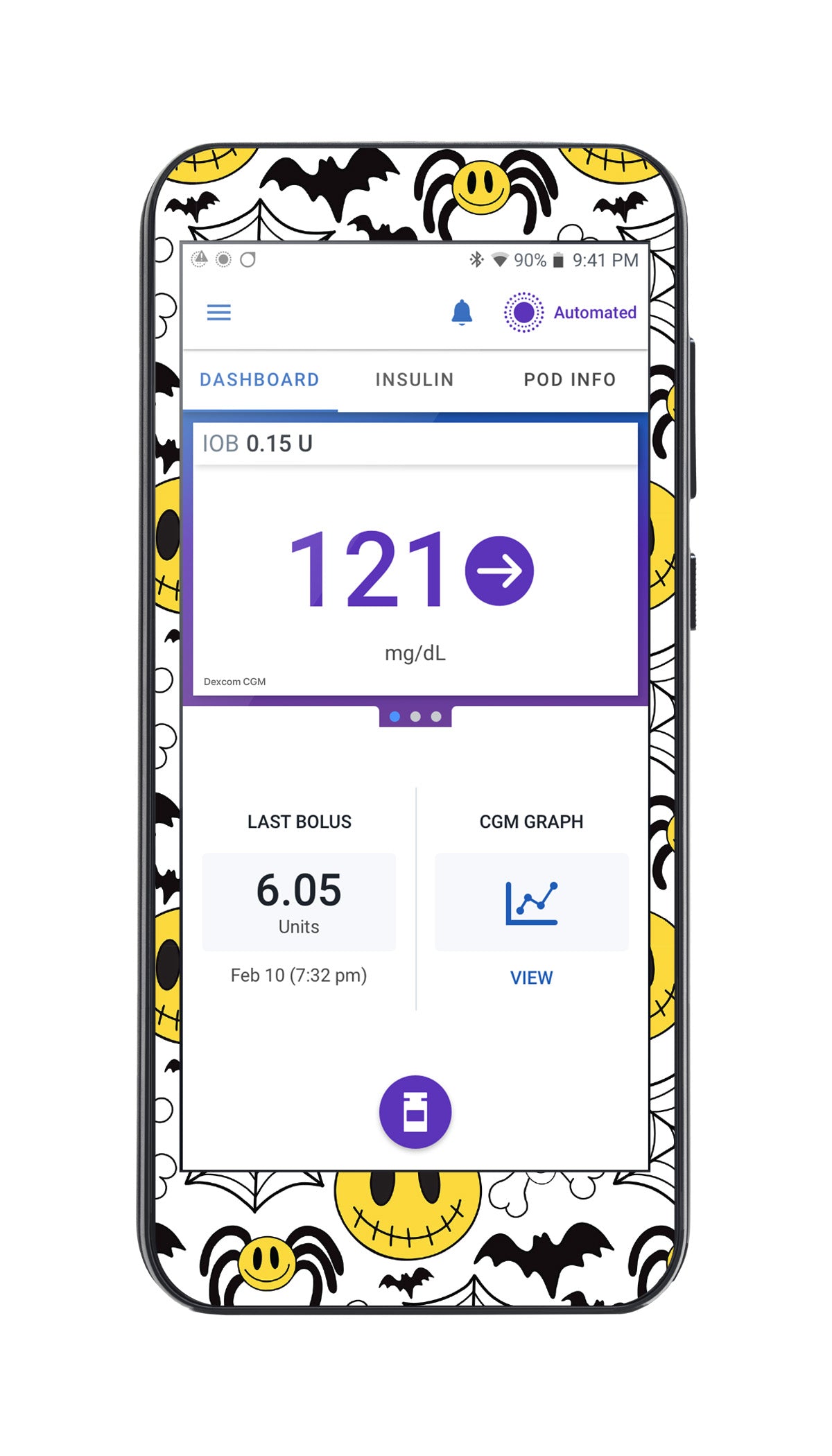 Spooky Season Omnipod 5™-Pump Peelz