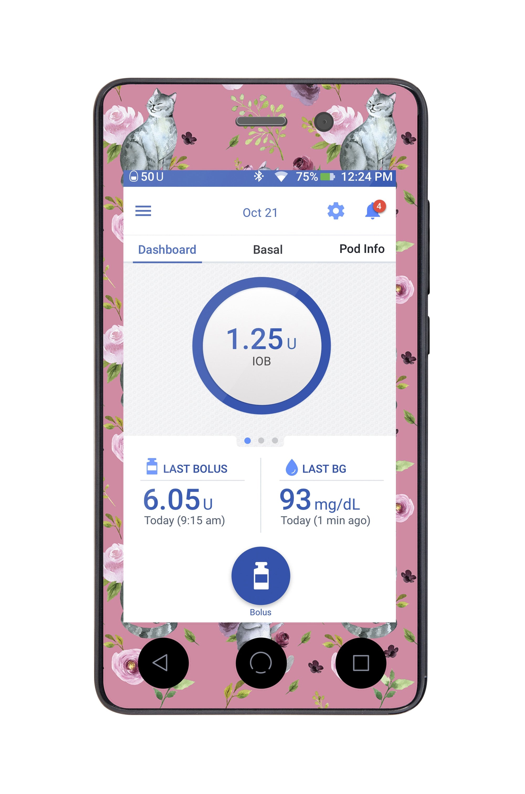 Spring Cats Omnipod Dash Peelz For Pdm