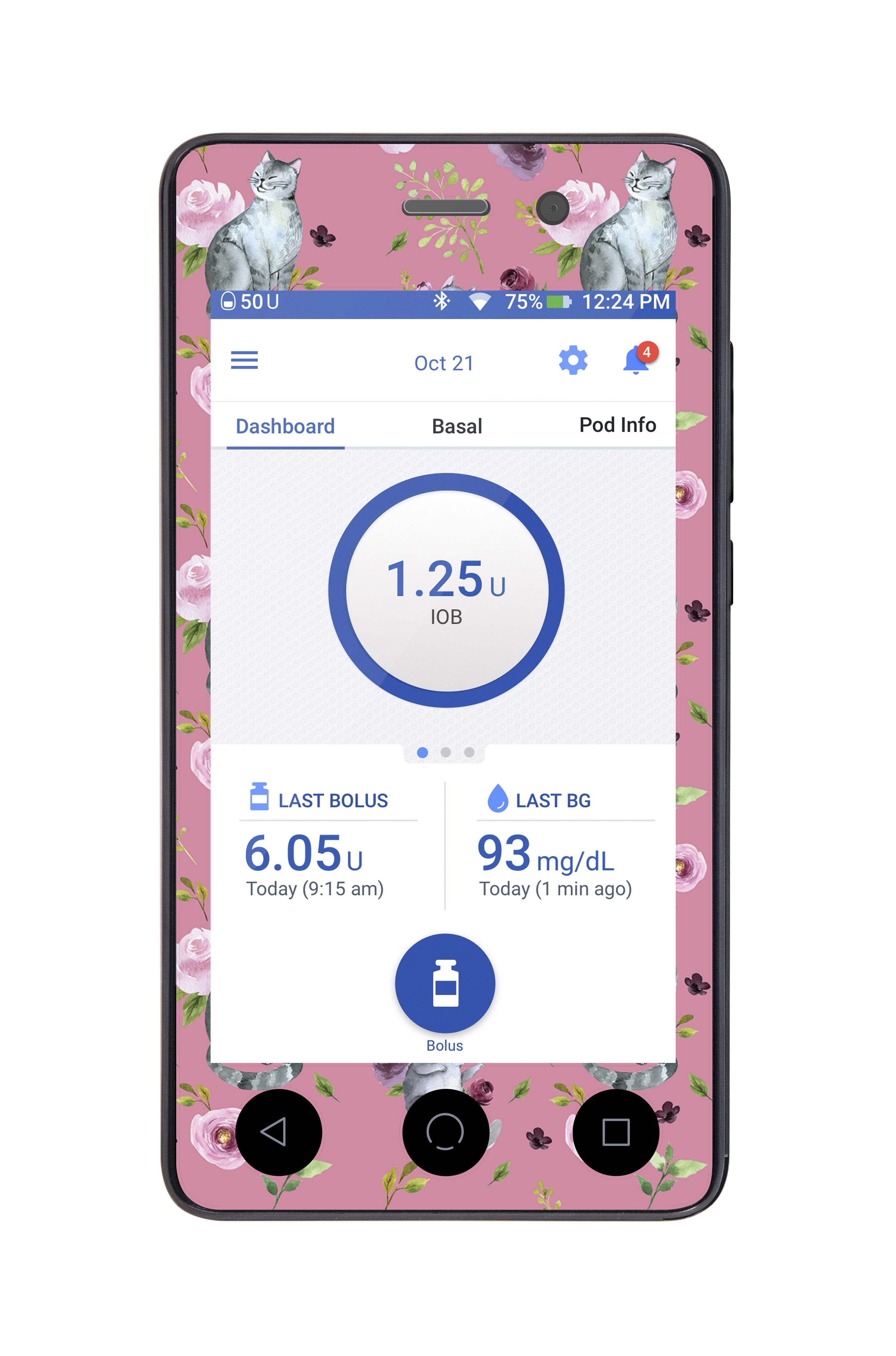 Spring Cats Omnipod Dash Peelz For Pdm