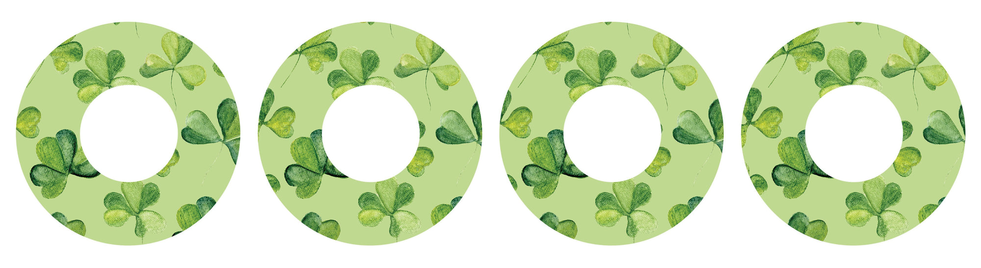 St. Patrick's Day Patch+ Tape Designed for the FreeStyle Libre 2 - Pump Peelz