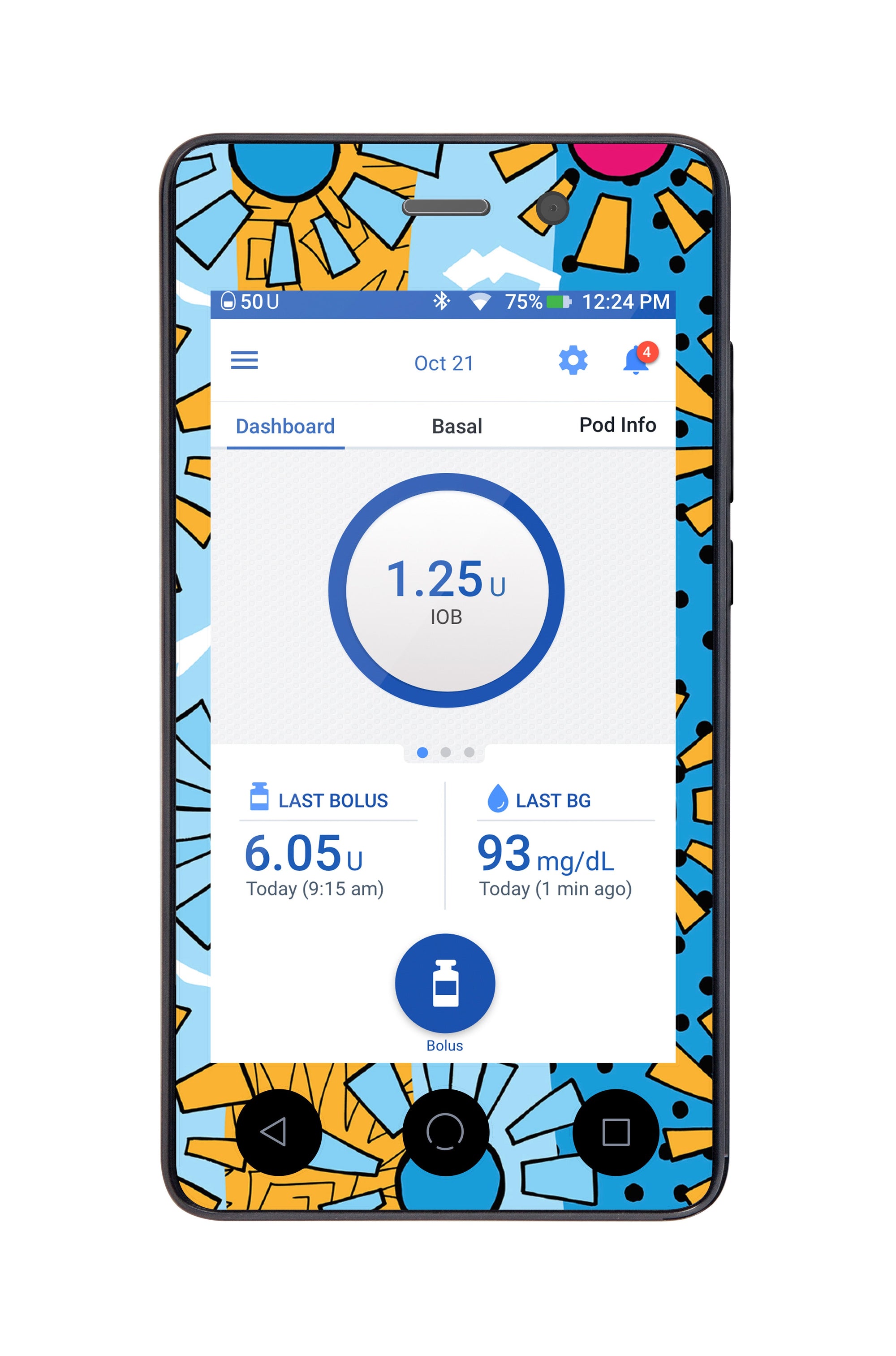 Summer Suns Omnipod DASH™-Pump Peelz