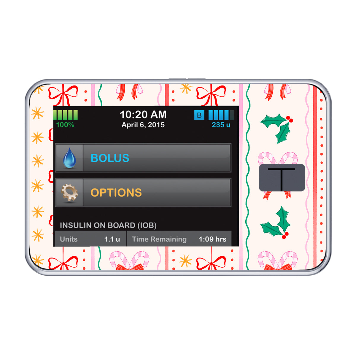 Holly Jolly Ribbon Tandem X2 - Pump Peelz
