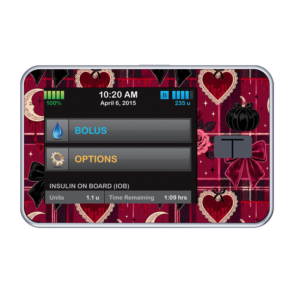Gothic Sweetheart Plaid Tandem X2 - Pump Peelz