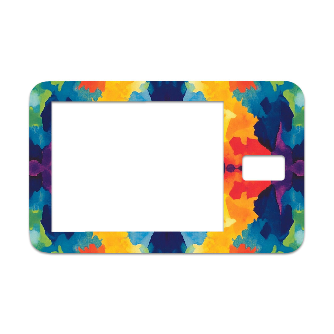 Bright Tie Dye Sticker for Tandem t:slim