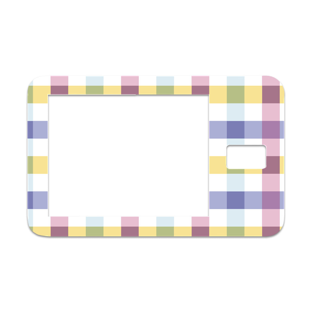 Spring Plaid Sticker for Tandem t:slim