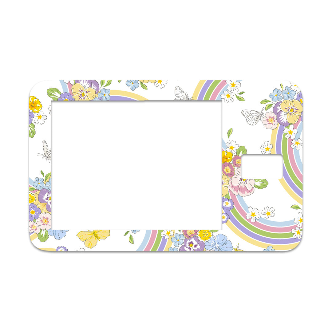 Rainbow Blooms Sticker for Tandem t:slim