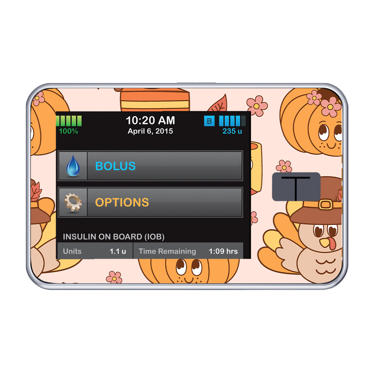 Cozy Harvest Tandem t:slim X2 - Pump Peelz