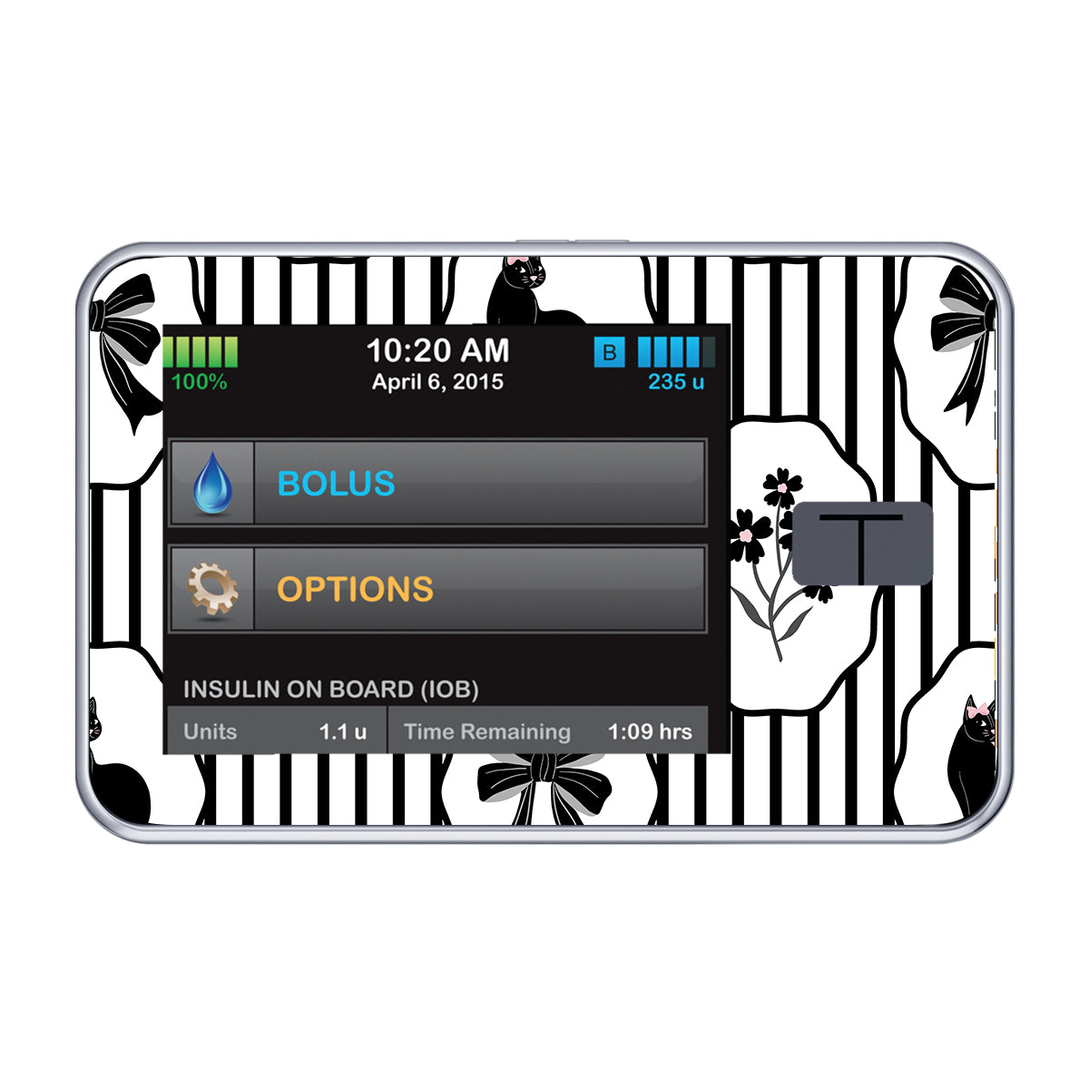 Midnight Cat Tandem t:slim X2 - Pump Peelz