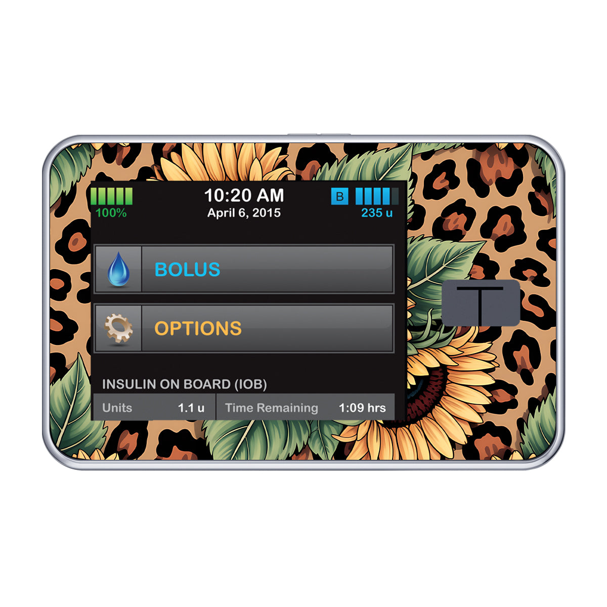 Wild Sunflower Tandem t:slim X2 - Pump Peelz