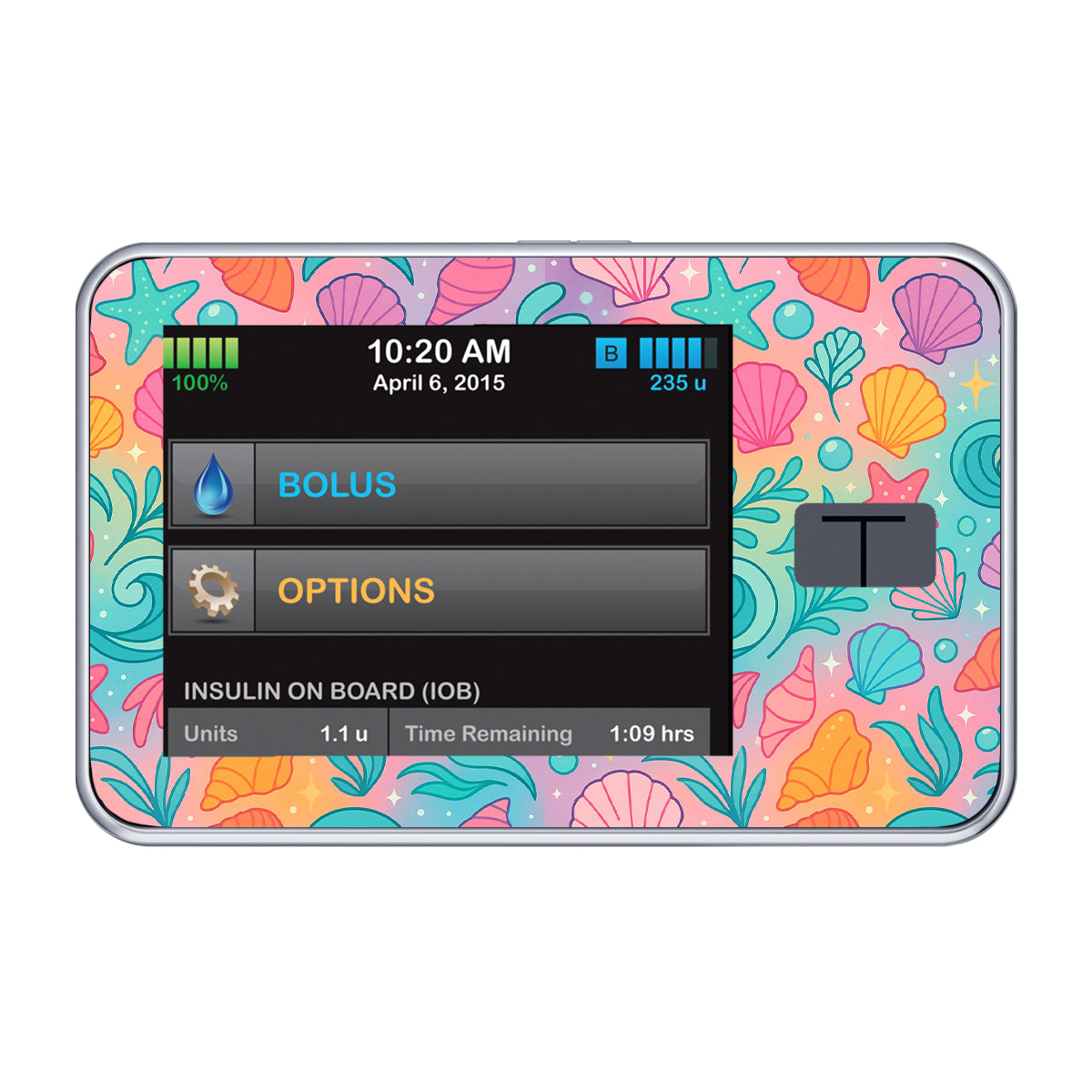 Rainbow Reef Sticker for Tandem t:slim t:slim X2- Pump Peelz